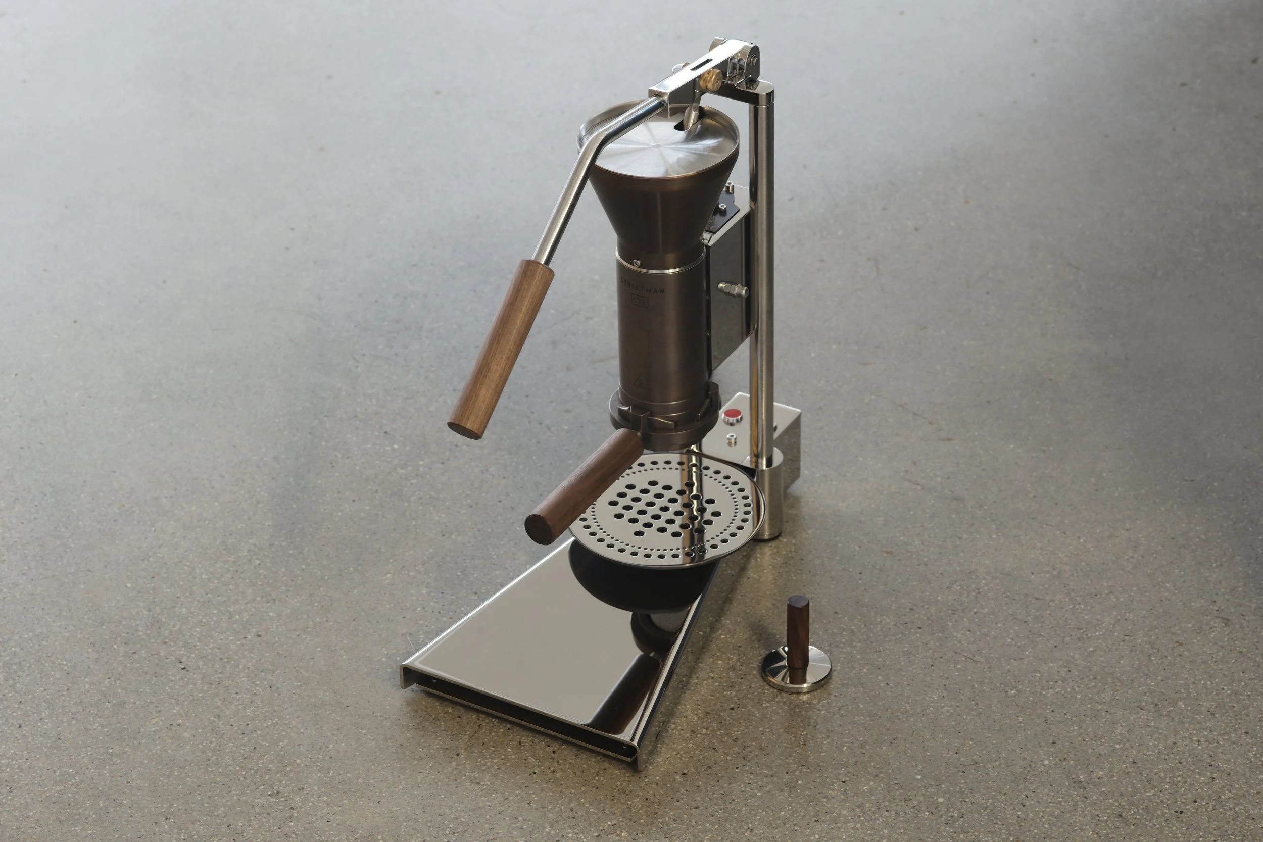 Strietman CT2 Lever Espresso Machine Aged Brass