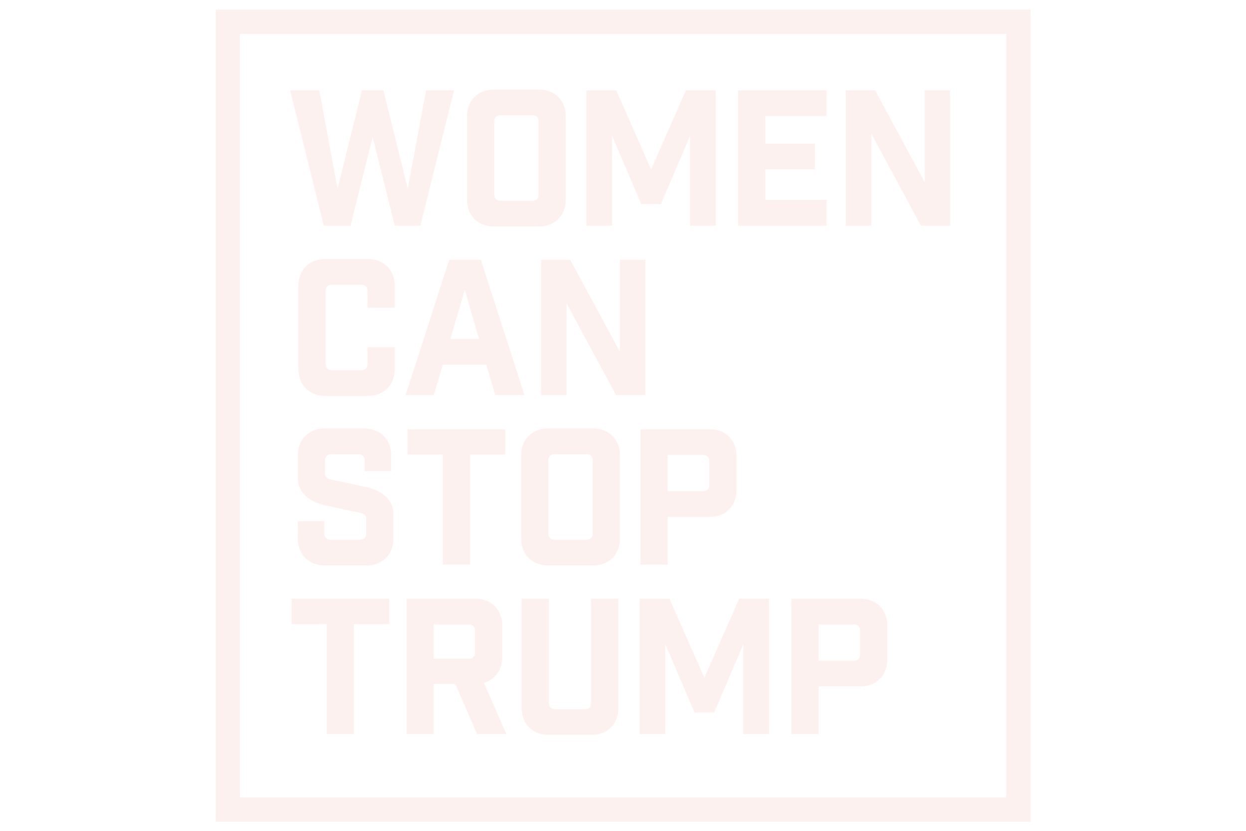 Women Can Stop Trump
