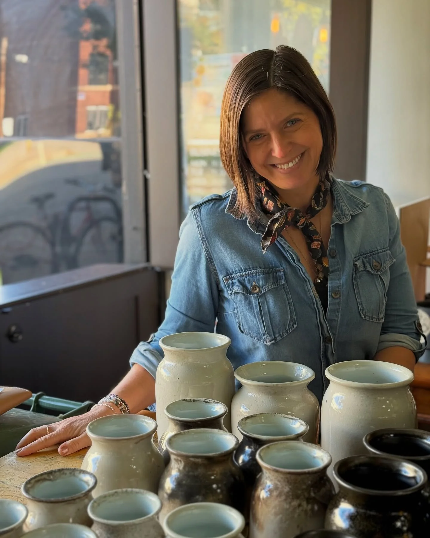 We are so thrilled to announce that we&rsquo;ve partnered with local potter @cassierodgers79 to sell an exclusive line of @flowersflowersevanston vases! Each piece is hand-thrown and unique.

Cassie is a local business owner, a fabulous human, and a 