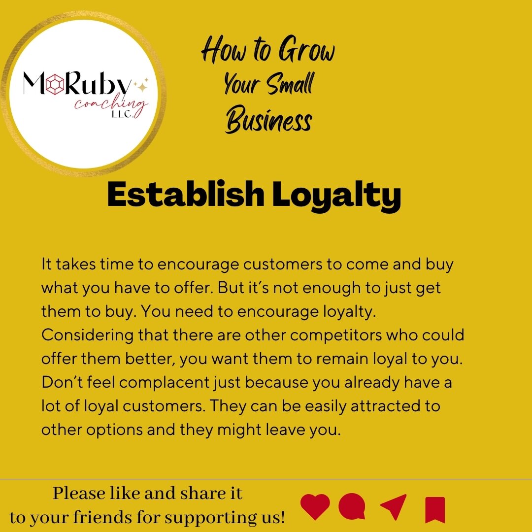 Remember your customers are loyal to you!
Create loyalty!
Attract the customers!

*
*
*
*
*
#entrepreneurspirit #entrepreneurcoach #entrepreneurmind #entrepreneurtip #entrepreneurjourney #entrepreneur101 #entrepreneurwoman #entrepreneurinspiration #e