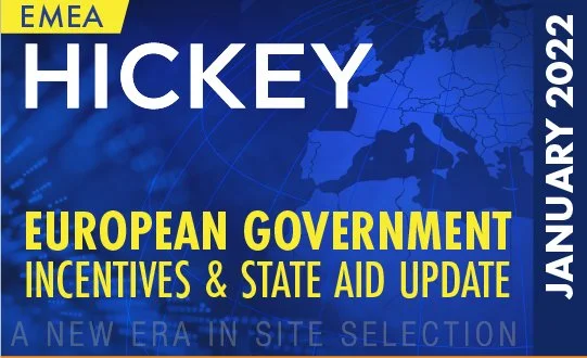 HICKEY European Government Incentives &amp; State Aid Update - January 2022