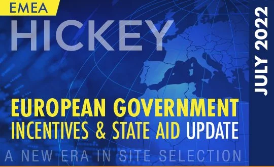 European Government Incentives &amp; State Aid Update - July 2022