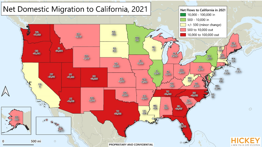 U.S. State Migration Trends in 2021: Winners and Losers — Hickey and ...