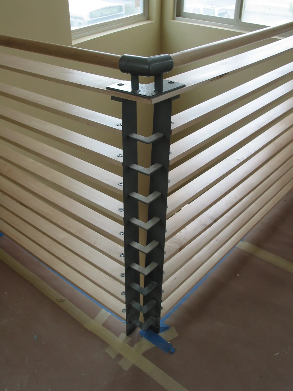 Handrail corner detail