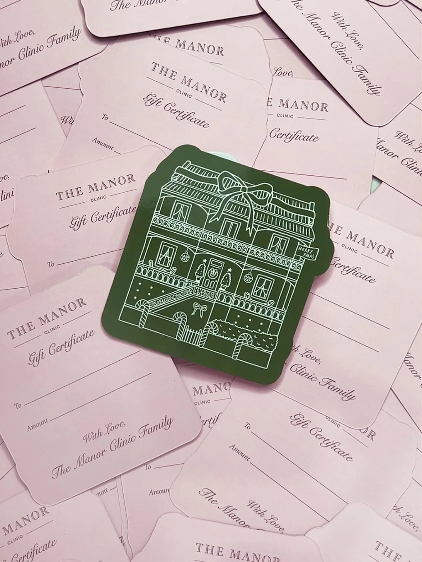 A Gift-Giving Extravaganza! Our limited-edition Christmas Gift Certificates have arrived and are available for a short time only. Digital certificates can be ordered anytime, while our physical Christmas editions are ready for clinic collection or ca