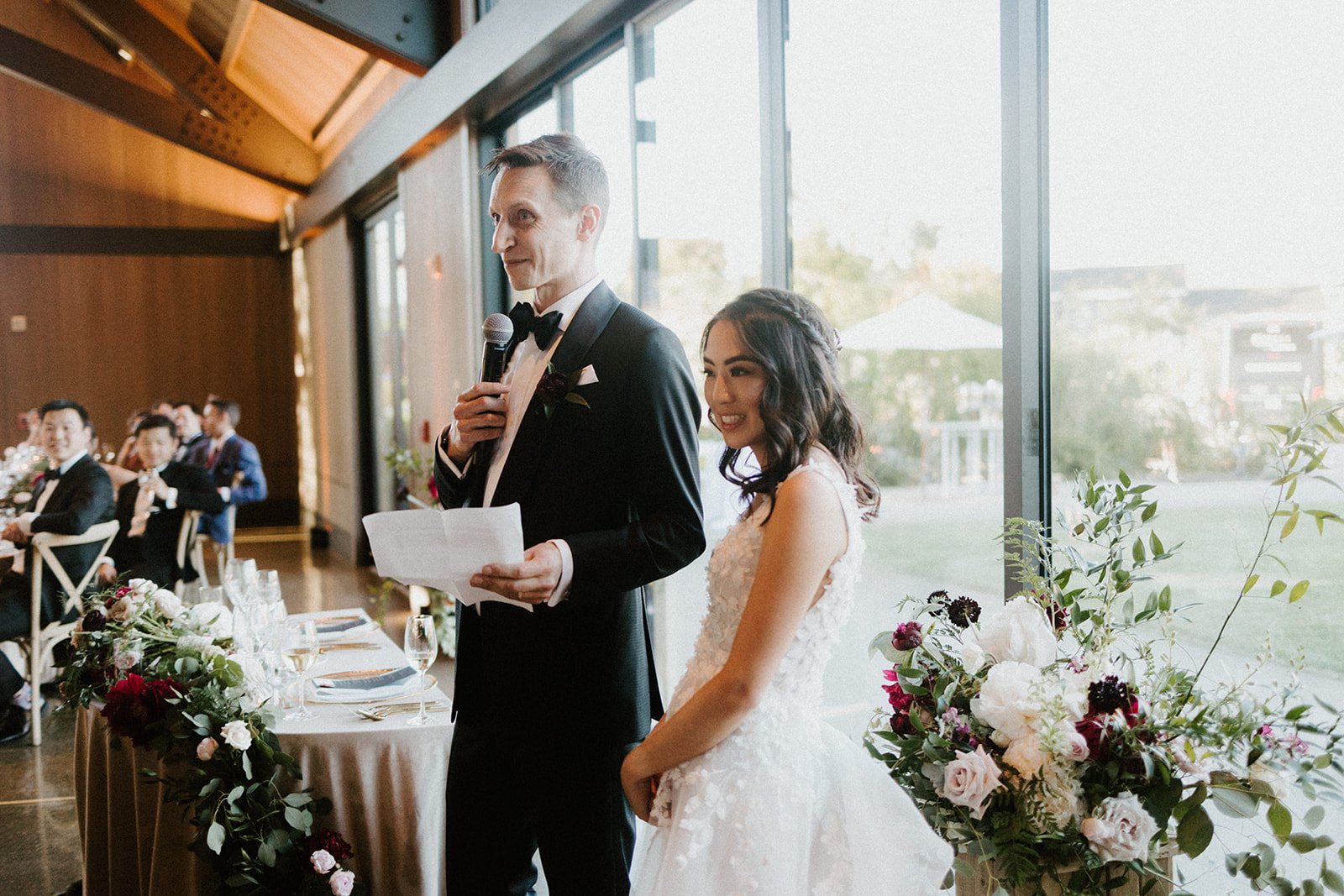 Wedding speech white roses white peonies burgundy roses image name: wedding-florist-boise-221