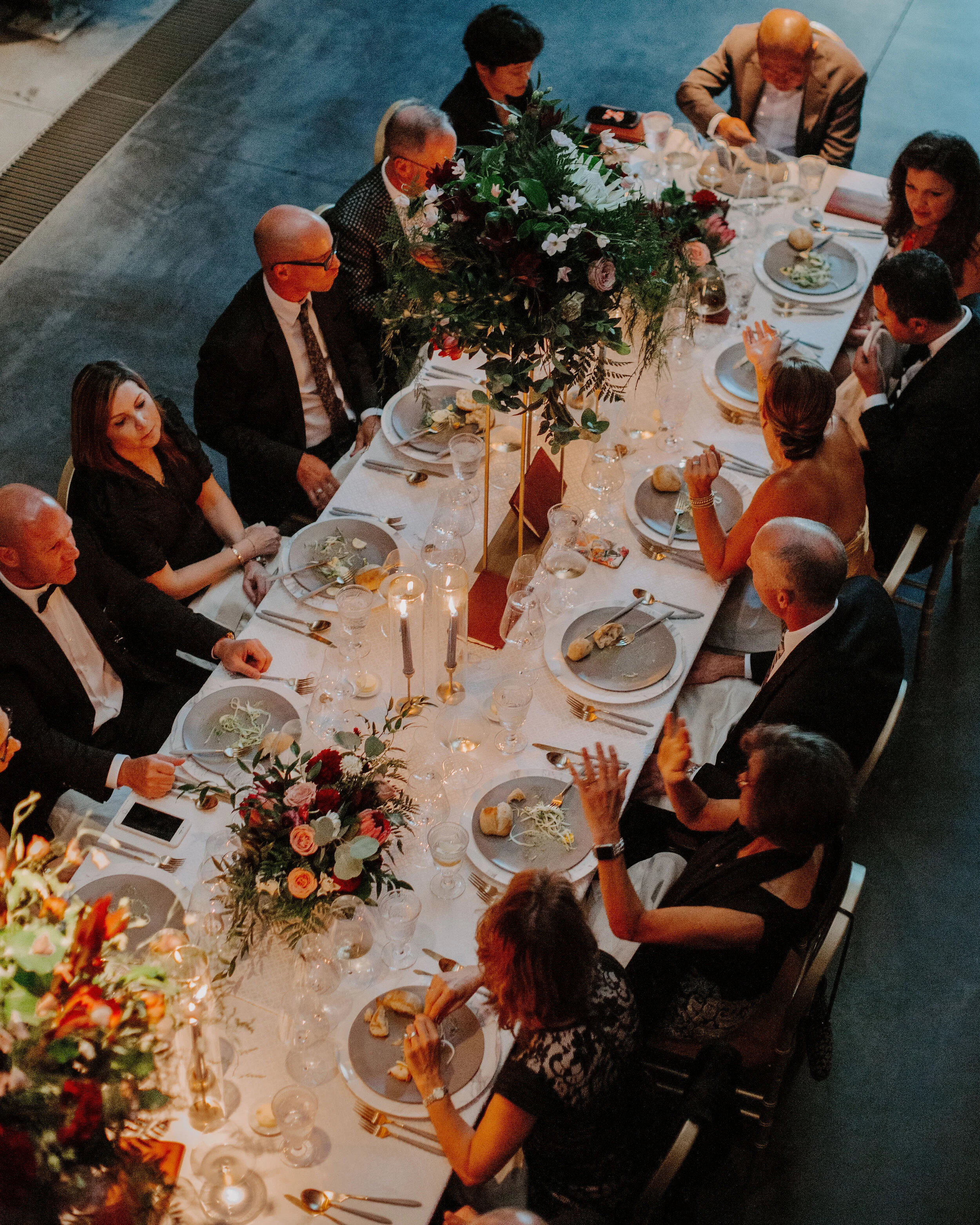 Wedding recpetion for a Promontory Wine Estate wedding in Oakville, CA image name: wedding-florist-boise-567