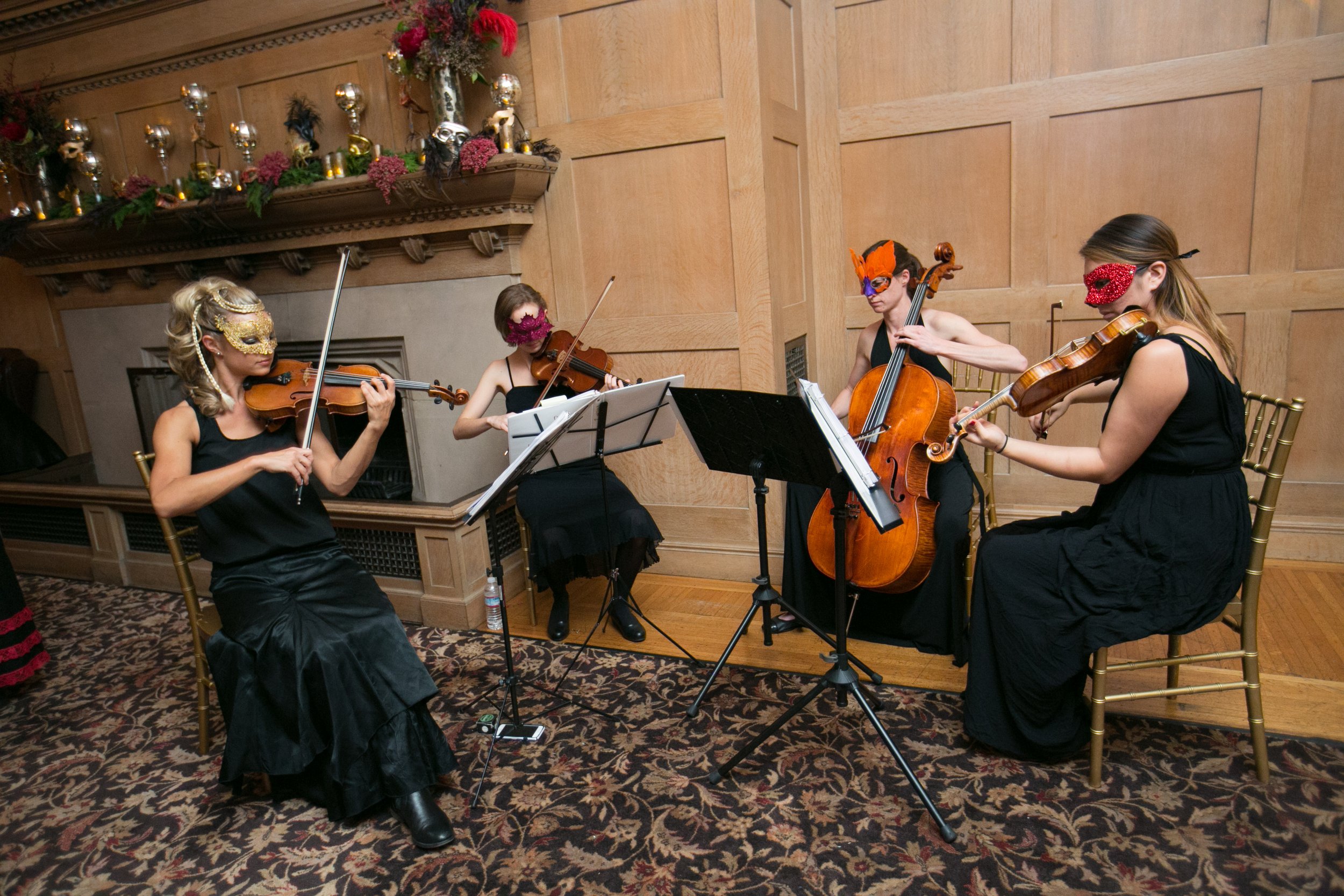 String quartet masquerade ball San Francisco CA image name: corporate-florist-boise-40