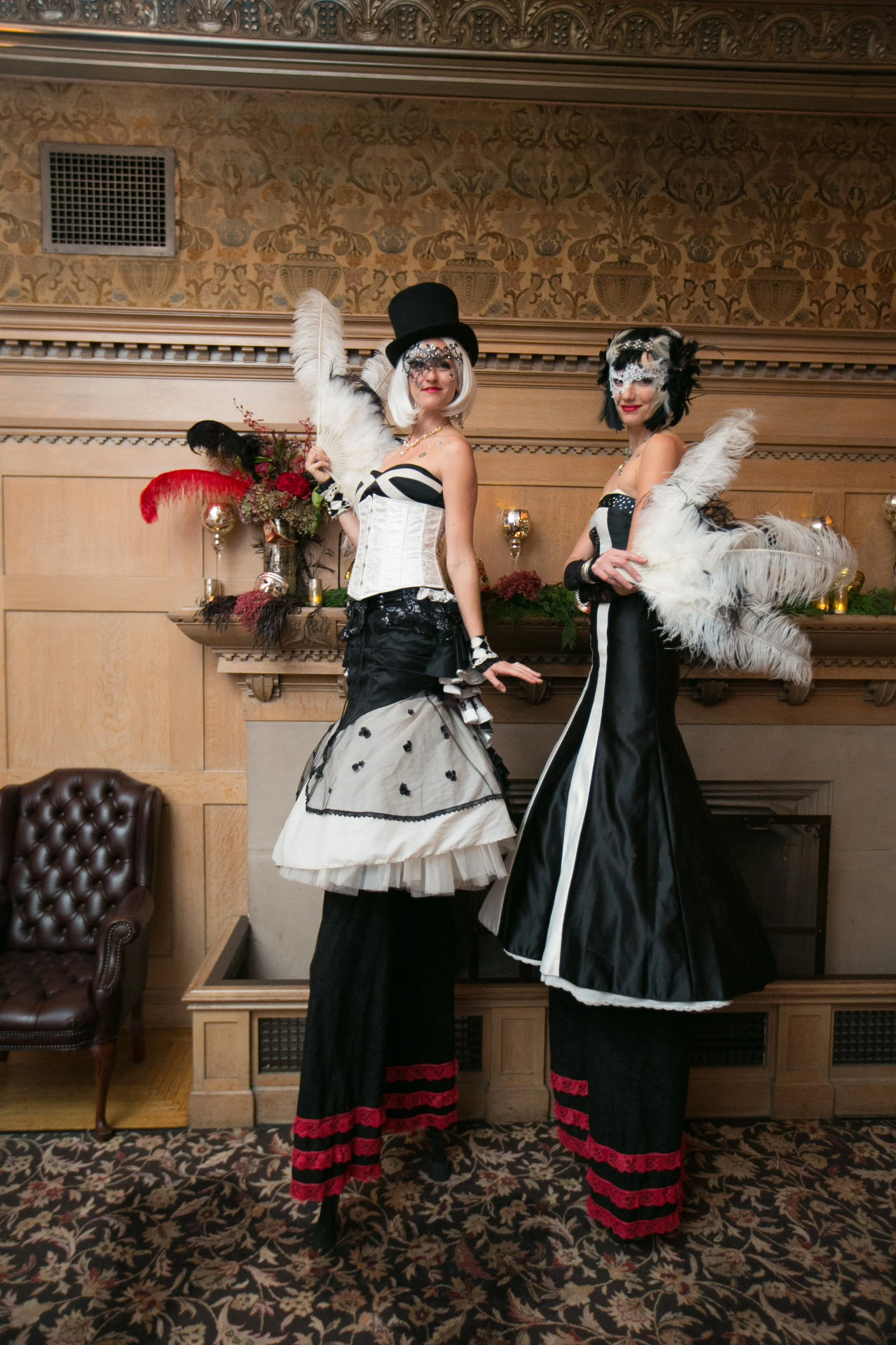 Masquerade mask black white costumes San Francisco CA image name: corporate-florist-boise-33