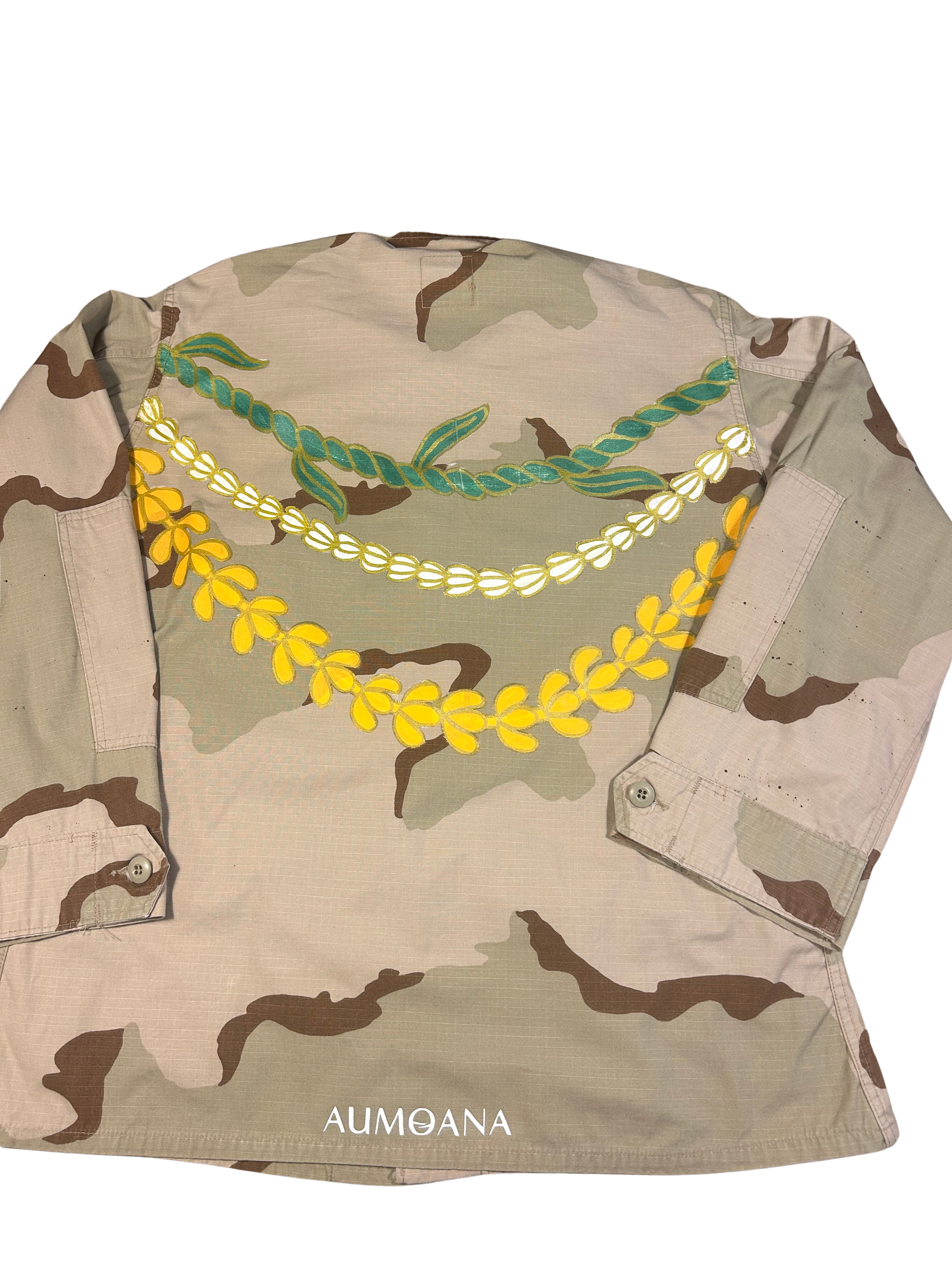 Refashioned desert camo jacket
