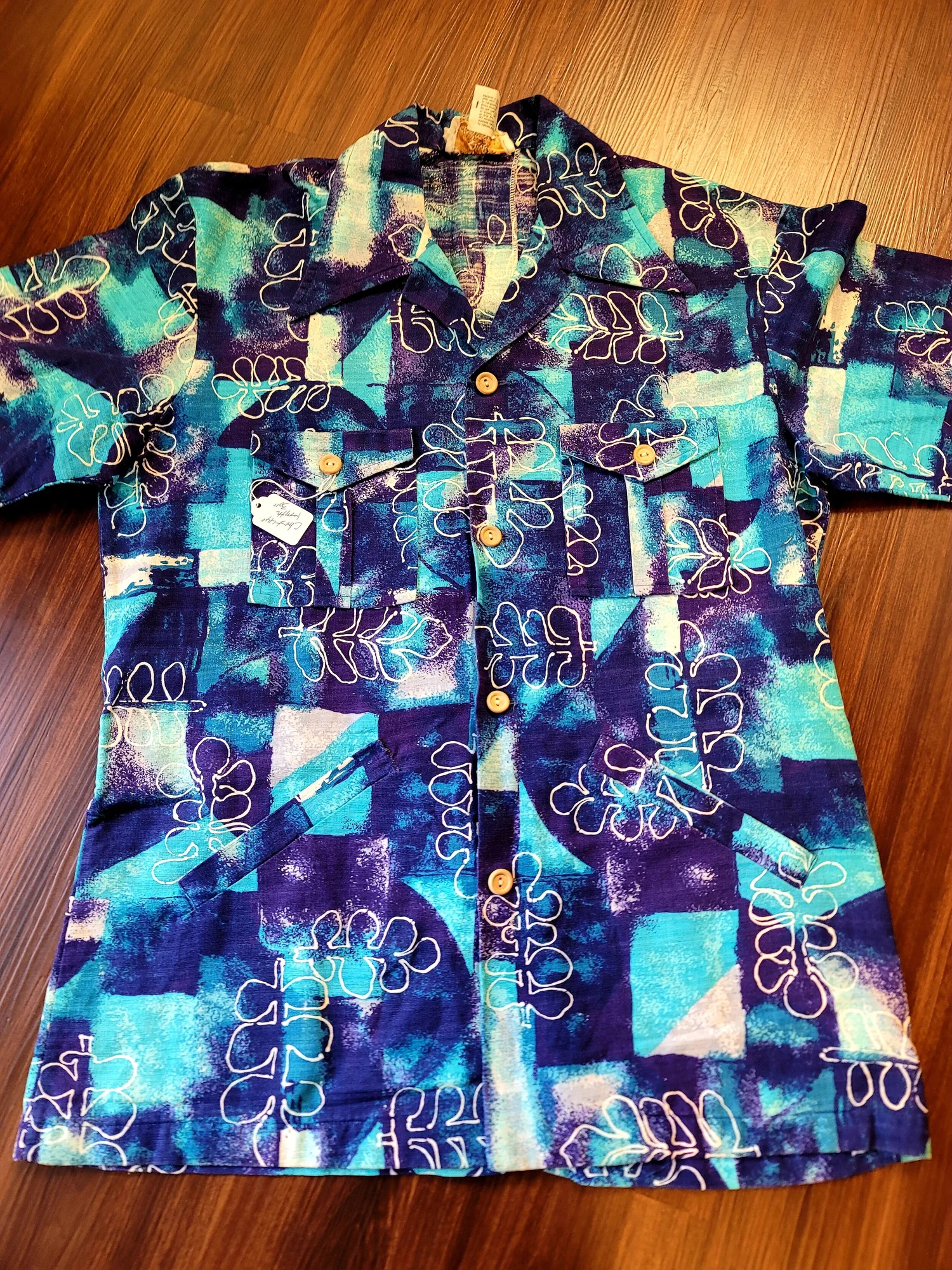 Vintage Aloha Shirt Haleaka Fashions — Aumoana Designs