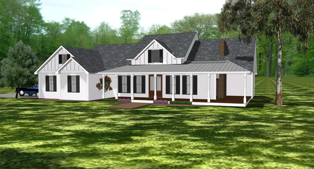 Exterior rendering
