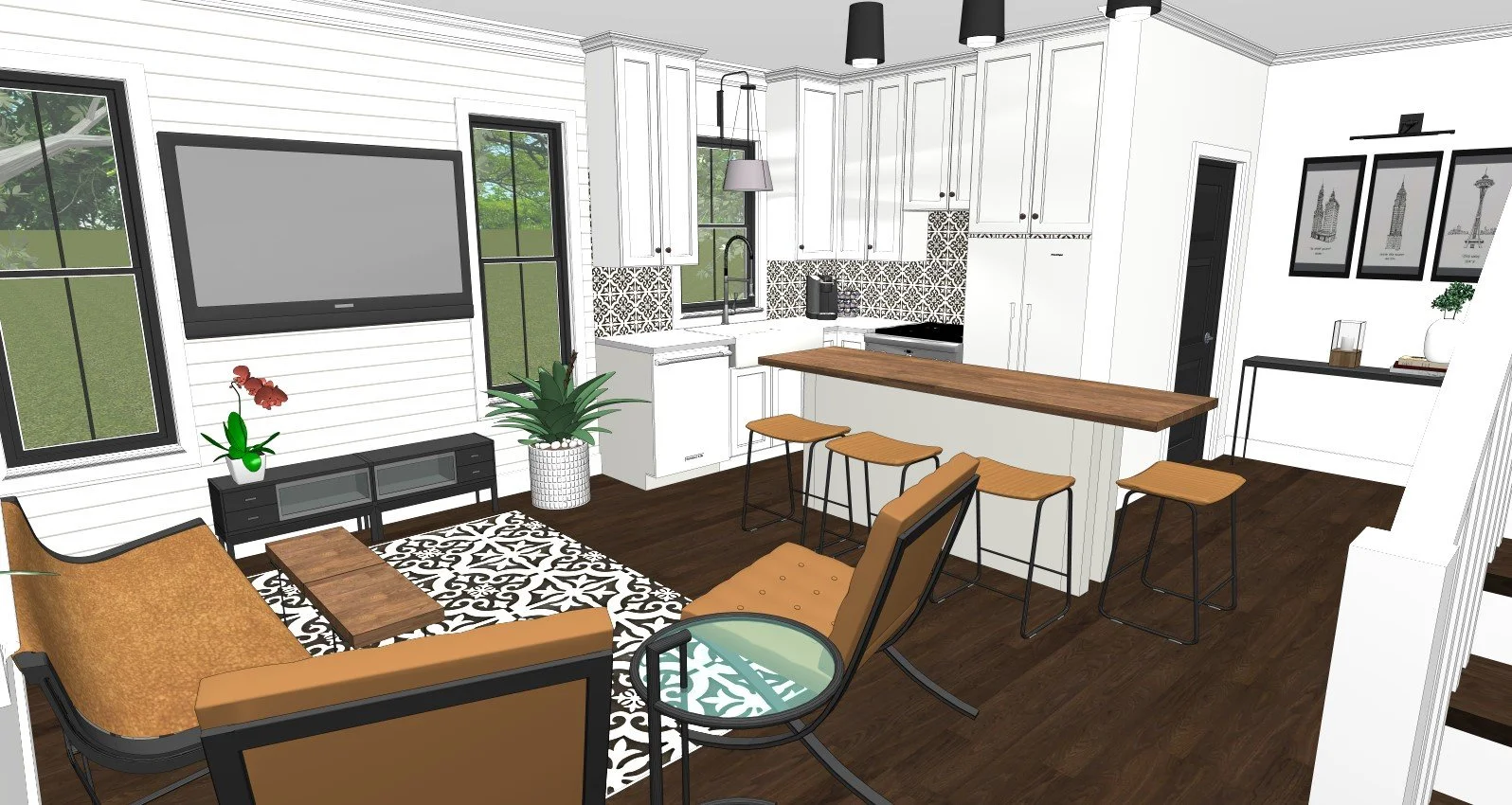 2 Story Cottage B, Living Room 1.jpg