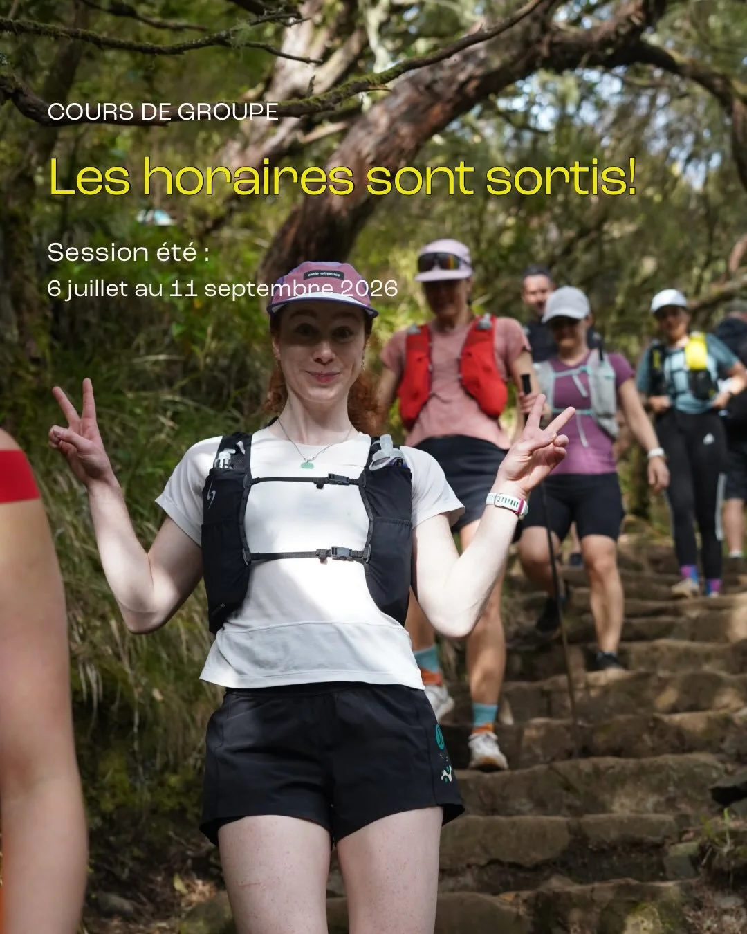 LES HORAIRES SONT SORTIS! 🌞🏃

Les inscriptions d&eacute;butent lundi, met &ccedil;a &agrave; ton calendrier 🕺

Et cette session, on d&eacute;barque dans 6 nouvelles villes + 8 nouveaux coachs 🔥

Nos cours sont con&ccedil;us pour t&rsquo;aider &ag