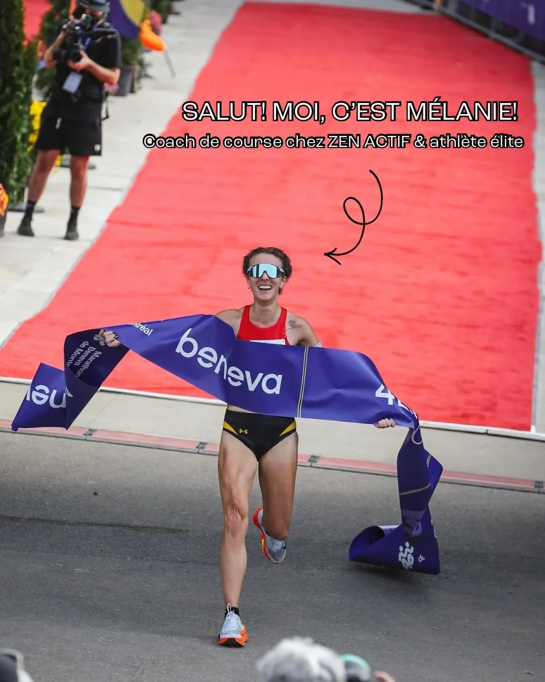 Nous sommes tr&egrave;s heureux d&rsquo;accueillir @melaniedesa au sein de l&rsquo;&eacute;quipe de Mouvement zen actif pour les cours de groupe COURSE PISTE &agrave; Magog et COURSE TRAIL &agrave; Orford. 🎉🏃&zwj;♀️

Marathonienne de haut niveau, d