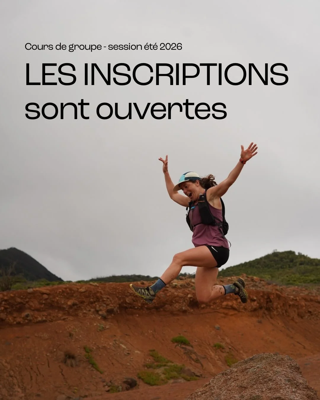 C&rsquo;EST PARTIE!!! 🌞🏃&zwj;♀️

Les inscriptions pour notre session d&rsquo;&eacute;t&eacute; sont maintenant ouvertes!! 🎉

Que tu sois un.e coureur.se d&eacute;butant.e ou exp&eacute;riment&eacute;.e, on a des cours pour toi! 

✅ 3 niveaux diff&