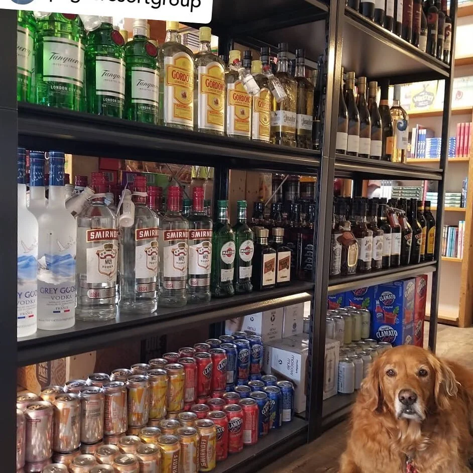 Exciting news from Gabriola Island! Repost from @pagesresortgroup

We spent the day loading the shelves with our first liquor order!  Our puppy Morgan isn't sure what all of the excitement is about.

Page's Li'l Market  is now your corner liquor stor