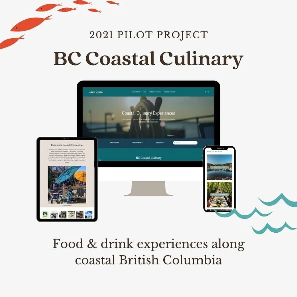 You can now find us ONLINE!!! 
We are excited to launch the BC Coastal Culinary website. BC Coastal Culinary is a pilot project, designed to promote food &amp; beverage experiences to our boating community and those who enjoy coastal living. 
Startin