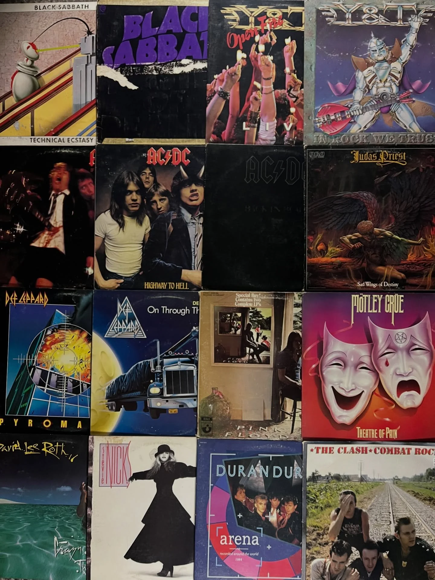 Old/Original Classic Rock/Heavy Metal, and more going out now. Lots more to see in the racks come check us out. Buying and selling records, tapes, and stereo equipment 11am to 7pm 7 days a week at 1230 Bay St ✌🏽