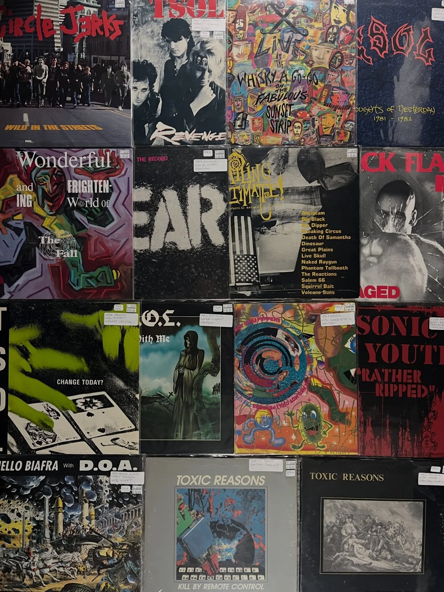 Clean older/original Punk going out now. Lots more to see in the shop come check us out. Put a lot out in the racks the past few days. 

Buying and selling records, tapes and stereo equipment 11am to 7pm 7 days a week at 1230 Bay St ✌🏽