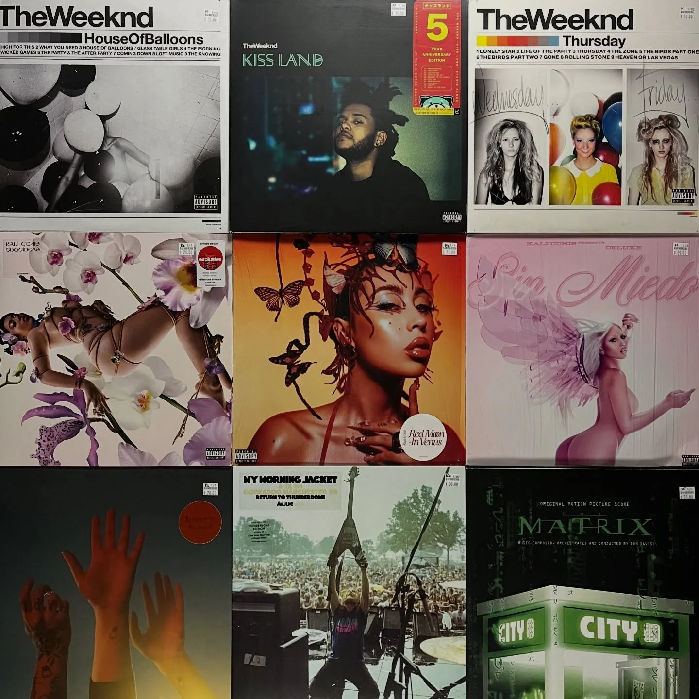 Variety of clean pressings out now. Lots more to see in the shop come check us out. Buying and selling records, tapes and more 7 days a week at 1230 Bay St! ✌🏽