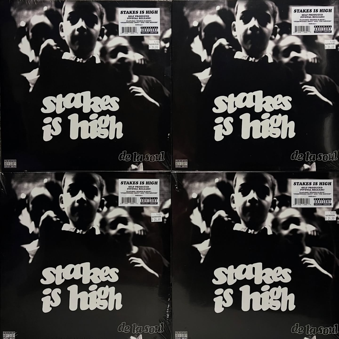 Reup on new De La Soul vinyl! All $39.99 a piece.

We also got new tote bags! Now thicker, heavier duty, and can hold more records! Still $10 a piece. Printed by @pressgang13 

Come see us! Buying and selling records 7 days a week at 1230 Bay St. New