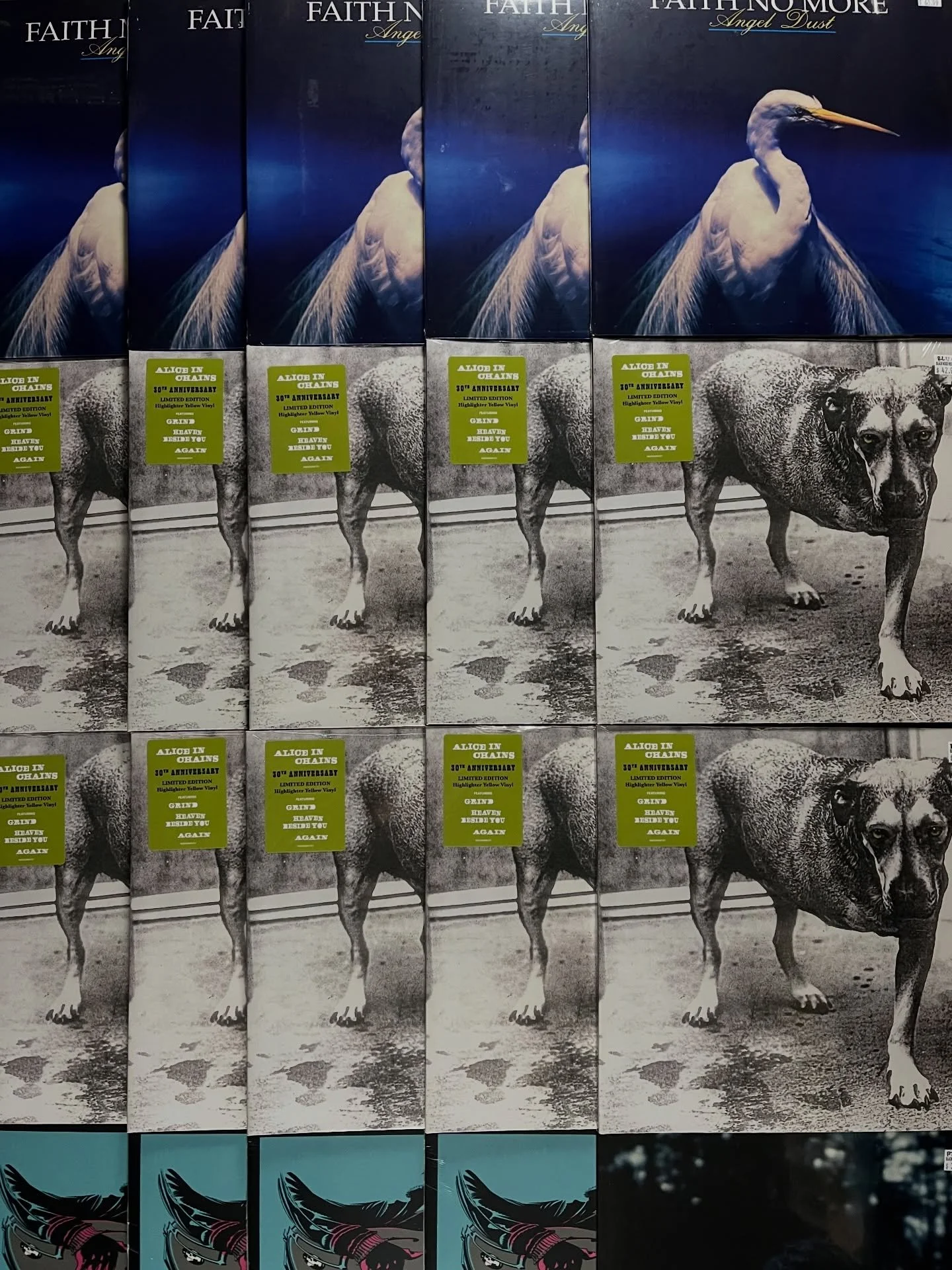 Choice restock out now! Faith No More Angel Dust, Alice In Chains s/t (first official RE since &lsquo;95), Gorillaz, bunch of new and old classic HC records from @triplebrecords and more out now!

Lots more to see in the shop come check us out! Buyin