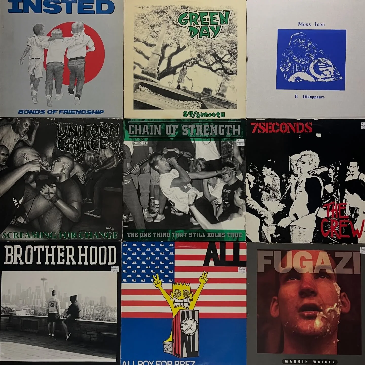 Clean old and original Punk/HxC out now! Lots more where it came and more hitting the racks today. Thanks for a busy weekend. Buying and selling records, tapes and more 7 days a week at 1230 Bay St ✌🏽