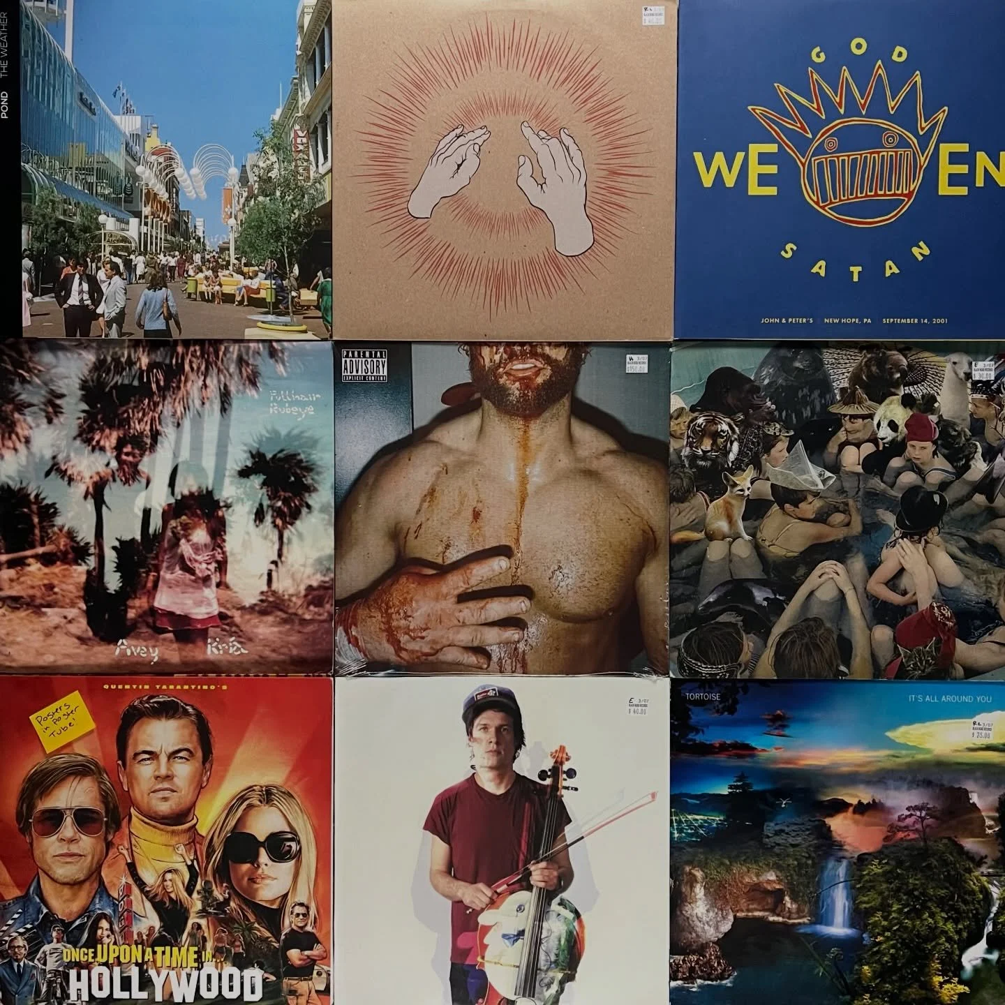 Variety of clean pressings out now. Pond, Ween, sealed WSG Heels Have Eyes III on black vinyl, Panda Bear, Arthur Russell, and more! 

Tons of excellent stuff has walked through the door these past few months. Thanks for always selling to us 🫡 Top p