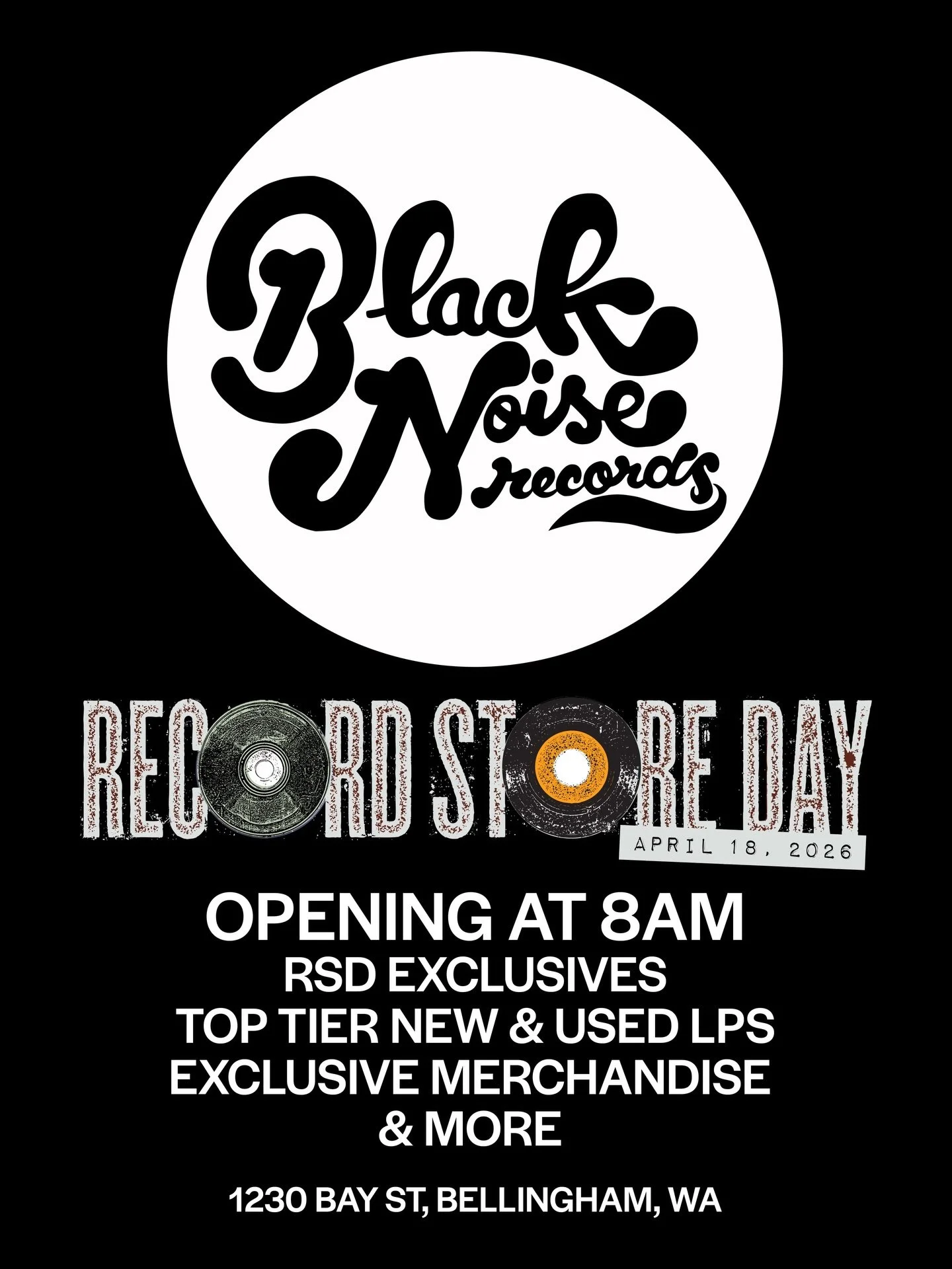 Record Store Day is approaching! Saturday, April 18th. We will be opening at 8am that day, and on top of RSD exclusives we will be putting out hundreds of top tier used LPs, exclusive totes for the first 50 customers, and more. Stay tuned for more in