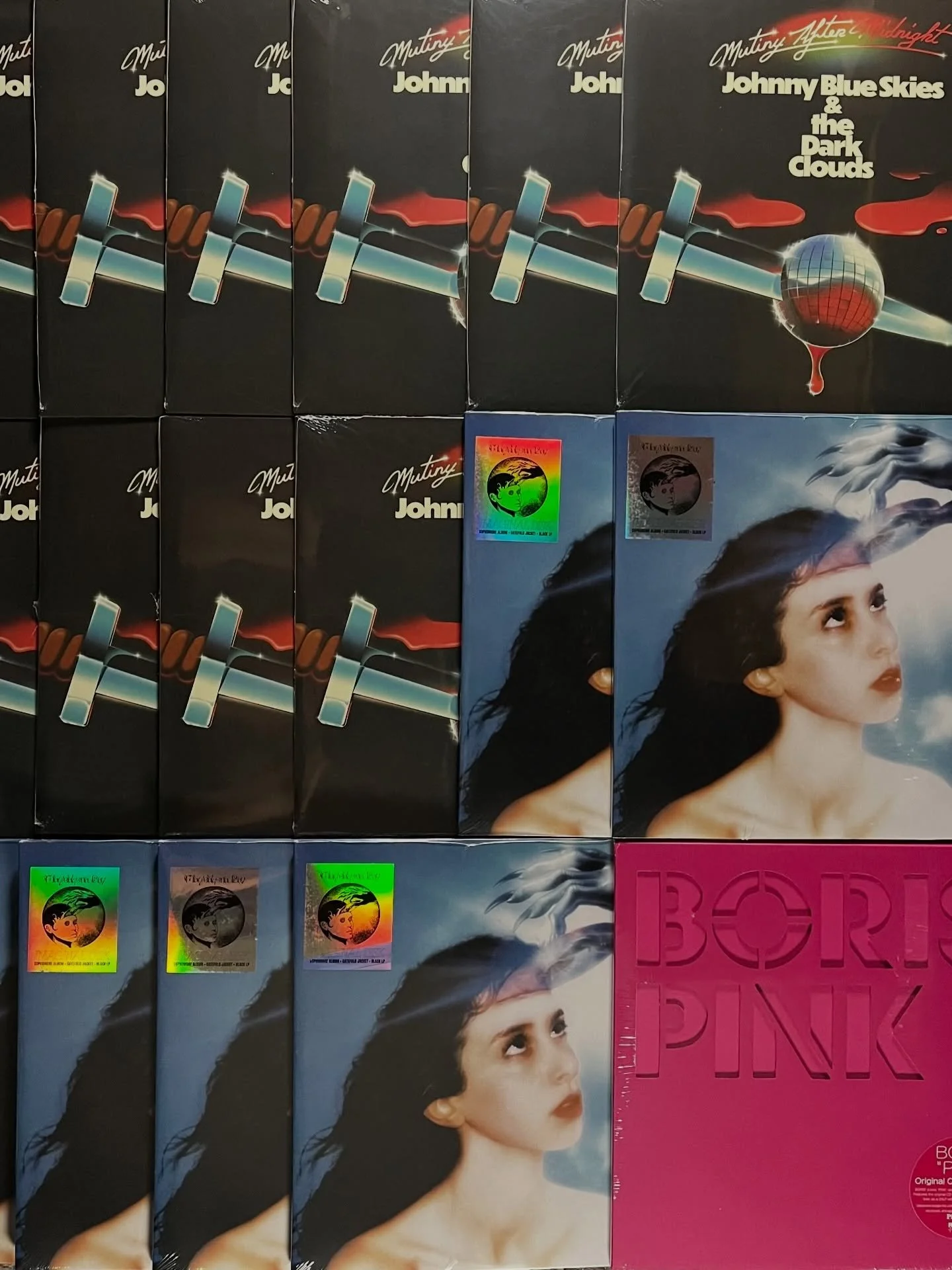 Finally got copies of Johnny Blue Skies (Sturgill Simpson) and more! Also new Foo Fighters on Friday morning! Come see us. Open 11-7 daily ✌🏽