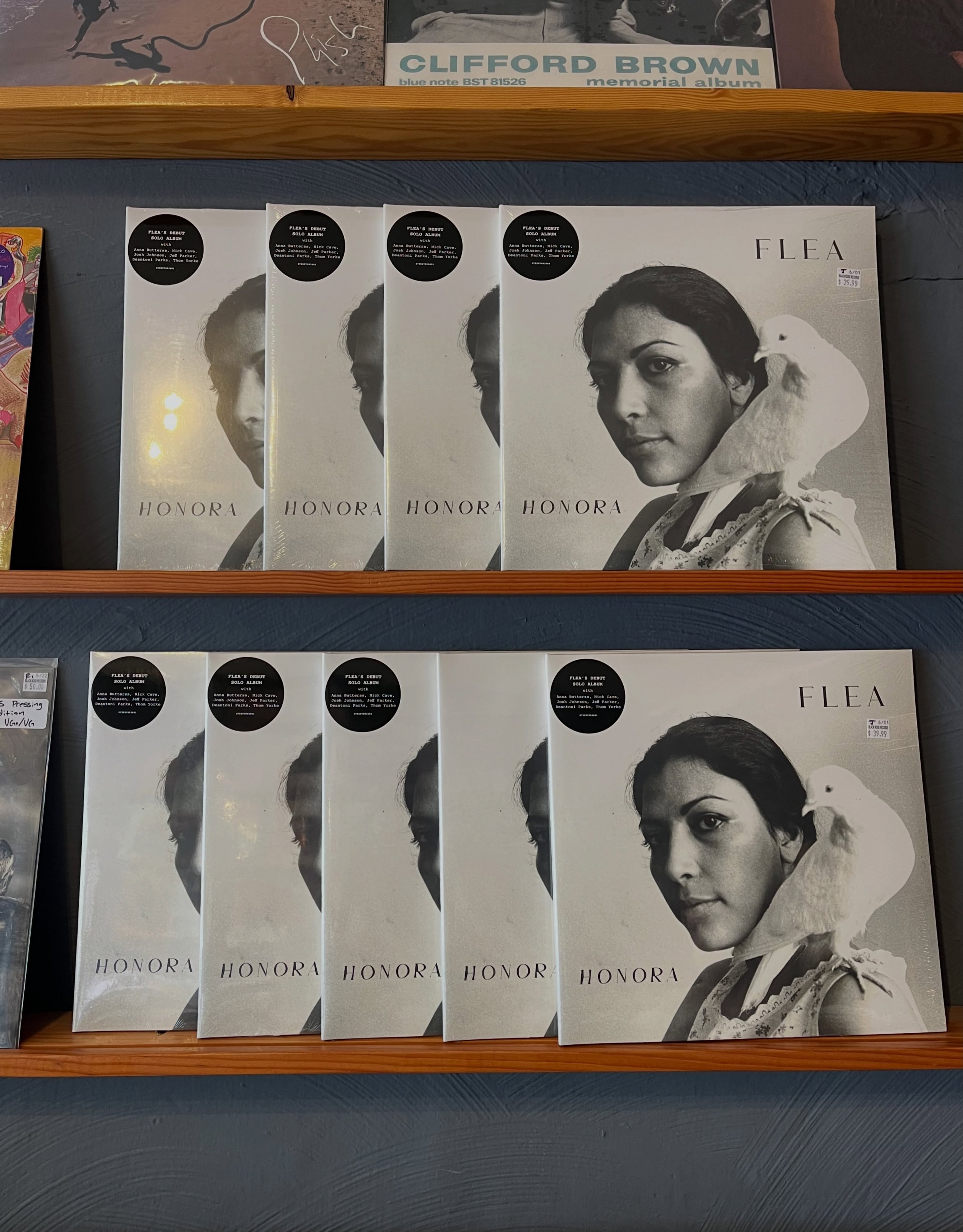 Finally secured 9 copies of Flea &lsquo;Honora&rsquo;, while supplies last. Stacked out hundreds of other titles the past week come check us out. Buying and selling records and more 11am to 7pm daily at 1230 Bay St ✌🏽
