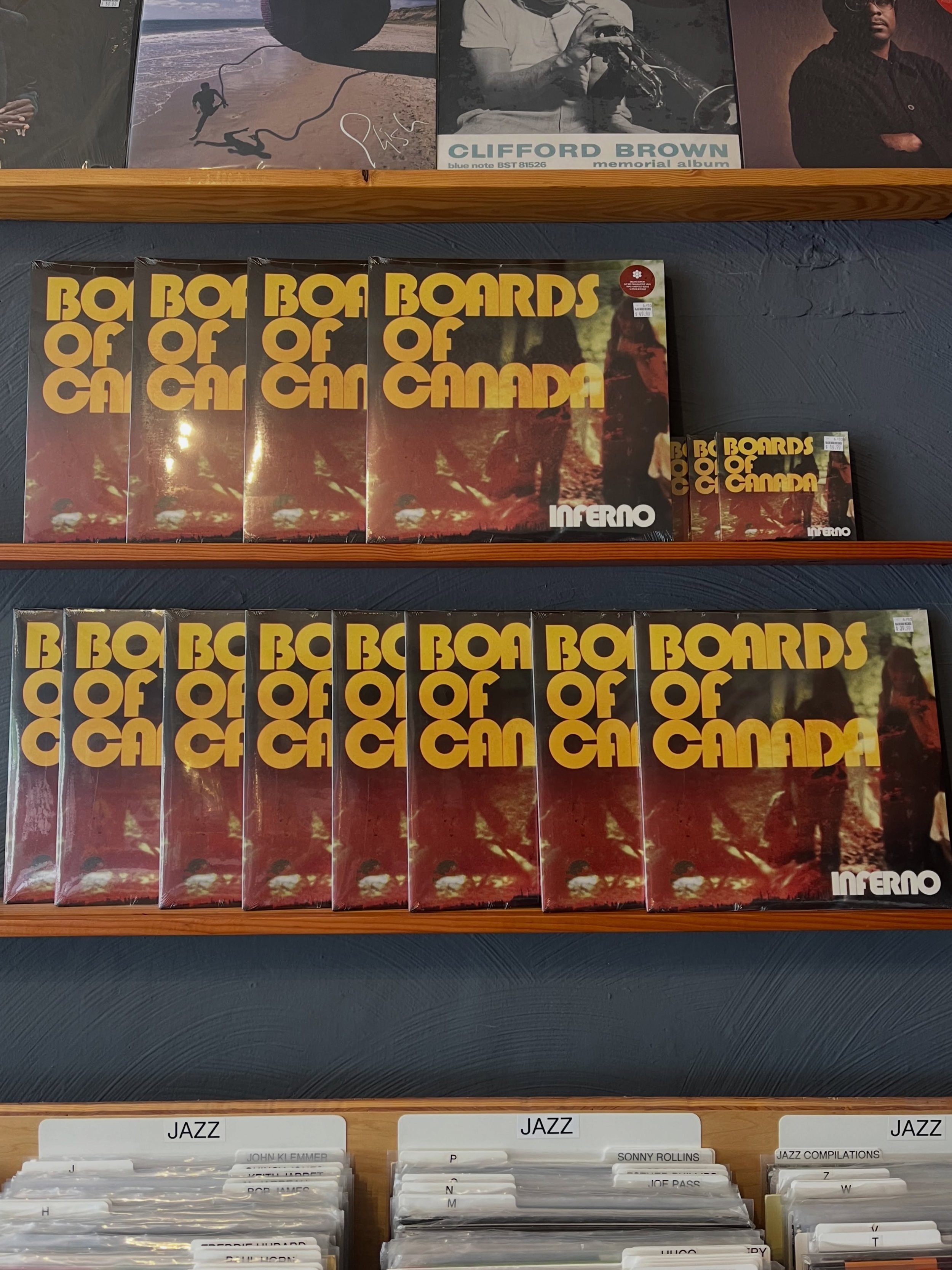 Few new releases/restocks! Slides 1 &amp; 2 are out now! New Boards of Canada (Deluxe LP, Standard LP, and CD), Ana Roxanne, SZA, George Michaels, Danzig.

New releases for tomorrow (Friday at 11am) on slide 3. New Death Cab, Modest Mouse, and Sierra