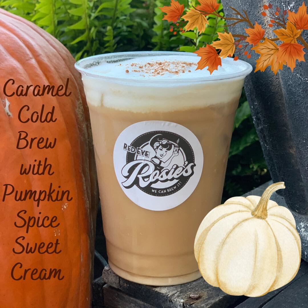 We will be open Wednesday, Thursday, and Friday this week (10/26-28) in the Chippewa Uhaul parking lot from 7am-1pm!

Come try our new Caramel Cold Brew with Pumpkin Spice Cold Foam!!! 🎃

Friday 10/28: Mars HS Football Game 6pm
Saturday 10/29: Janos