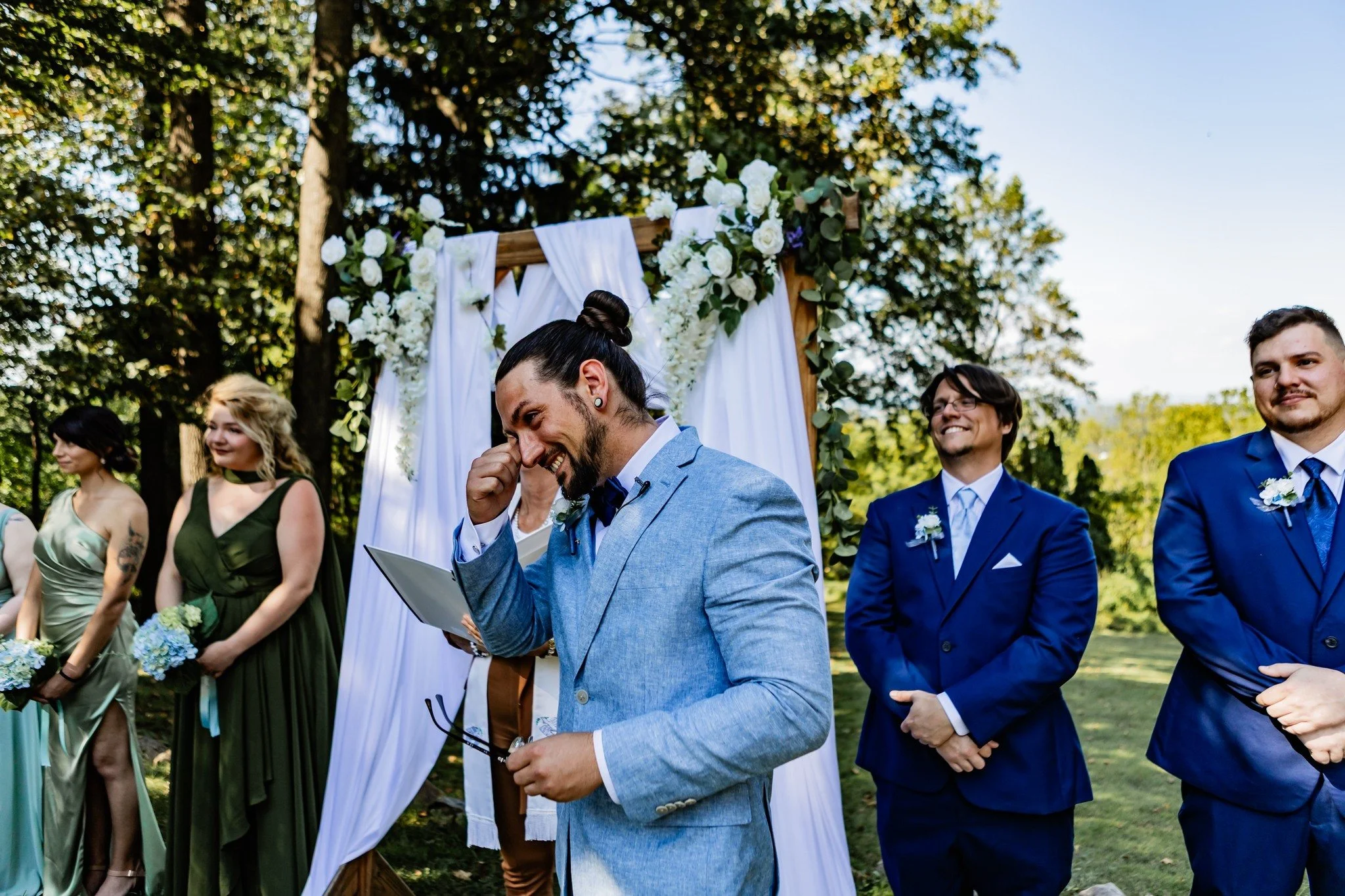 There are only few moments more powerful than when a groom sees his bride walking toward him. 💍✨
In that instant, every memory, every prayer, every dream for the future comes rushing in. His eyes say it all&mdash;love, awe, and the quiet promise of 