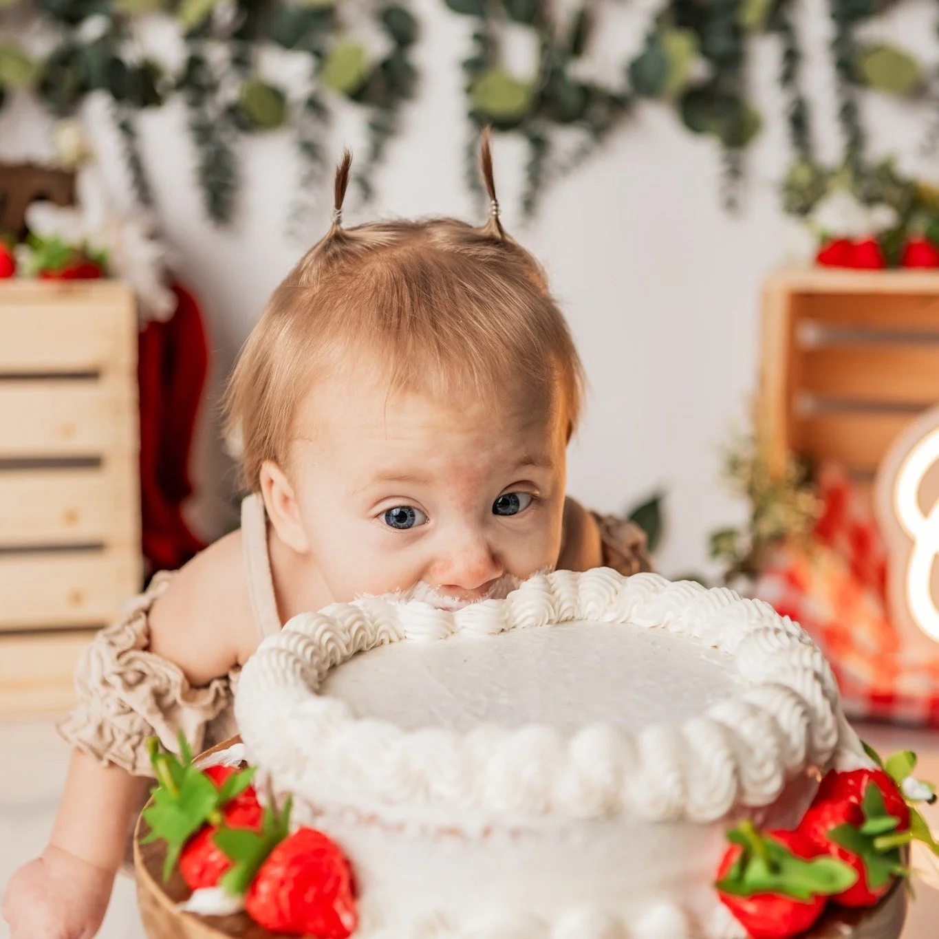 The only way to eat cake is face first. This little girl was such a blast to capture. We were laughing the whole time 🥰

https://www.michalareberphotography.com/milestones