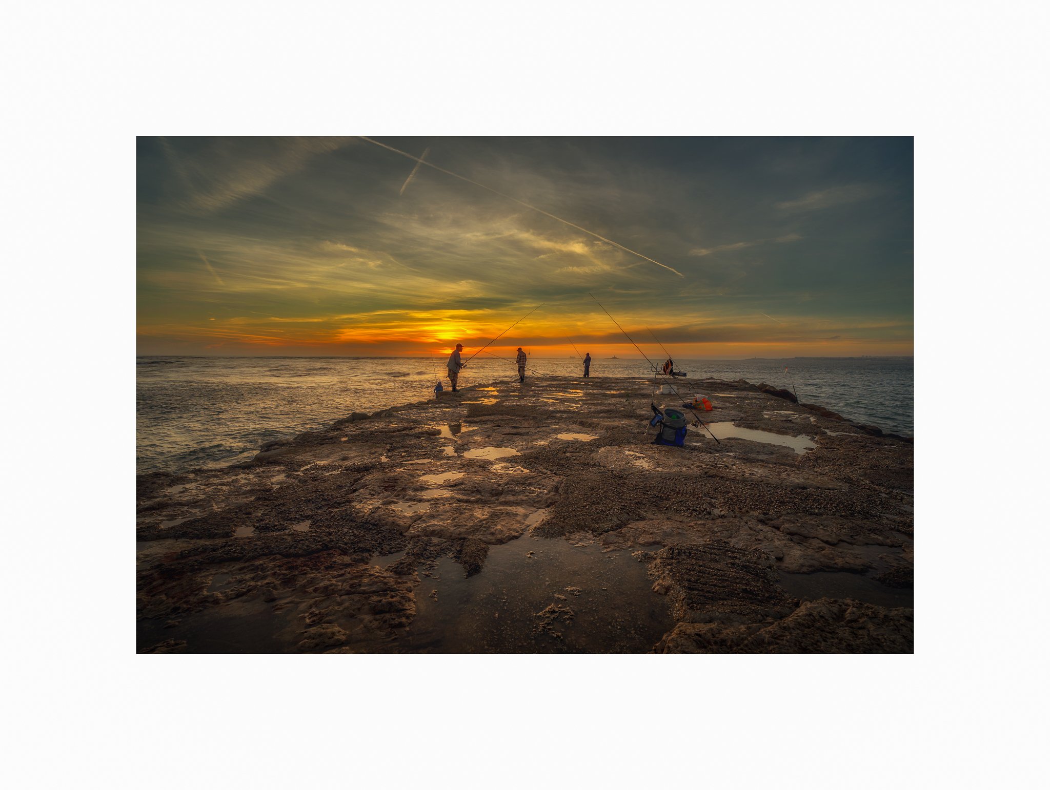 Costa da Caparica - (Pontão, Pescadores 34) (30x40)