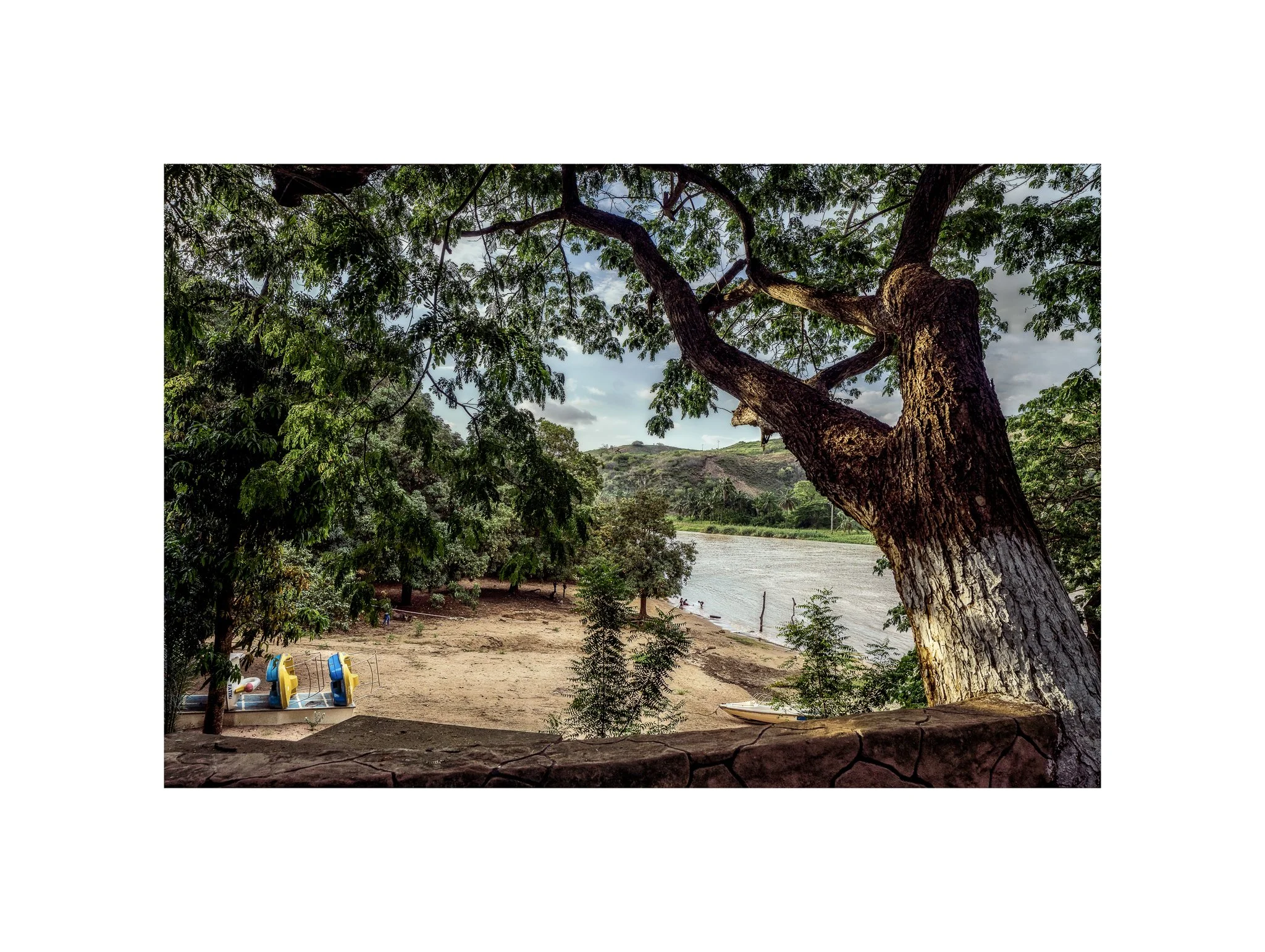 Angola - Cachoeiras (Margens do Rio Keve 04) (30x40)