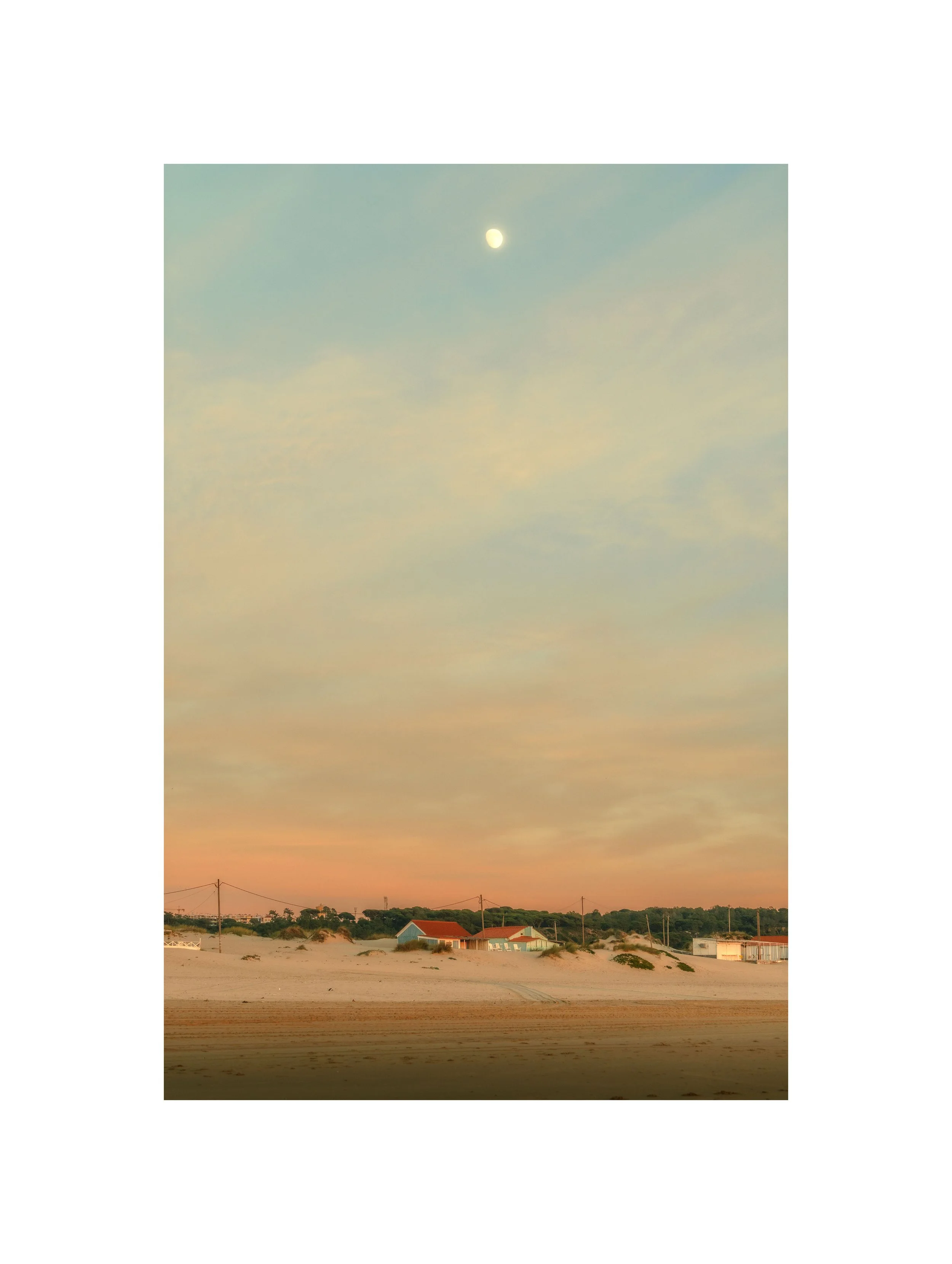 Costa da Caparica - (Praia, Lua 12) (30x40)