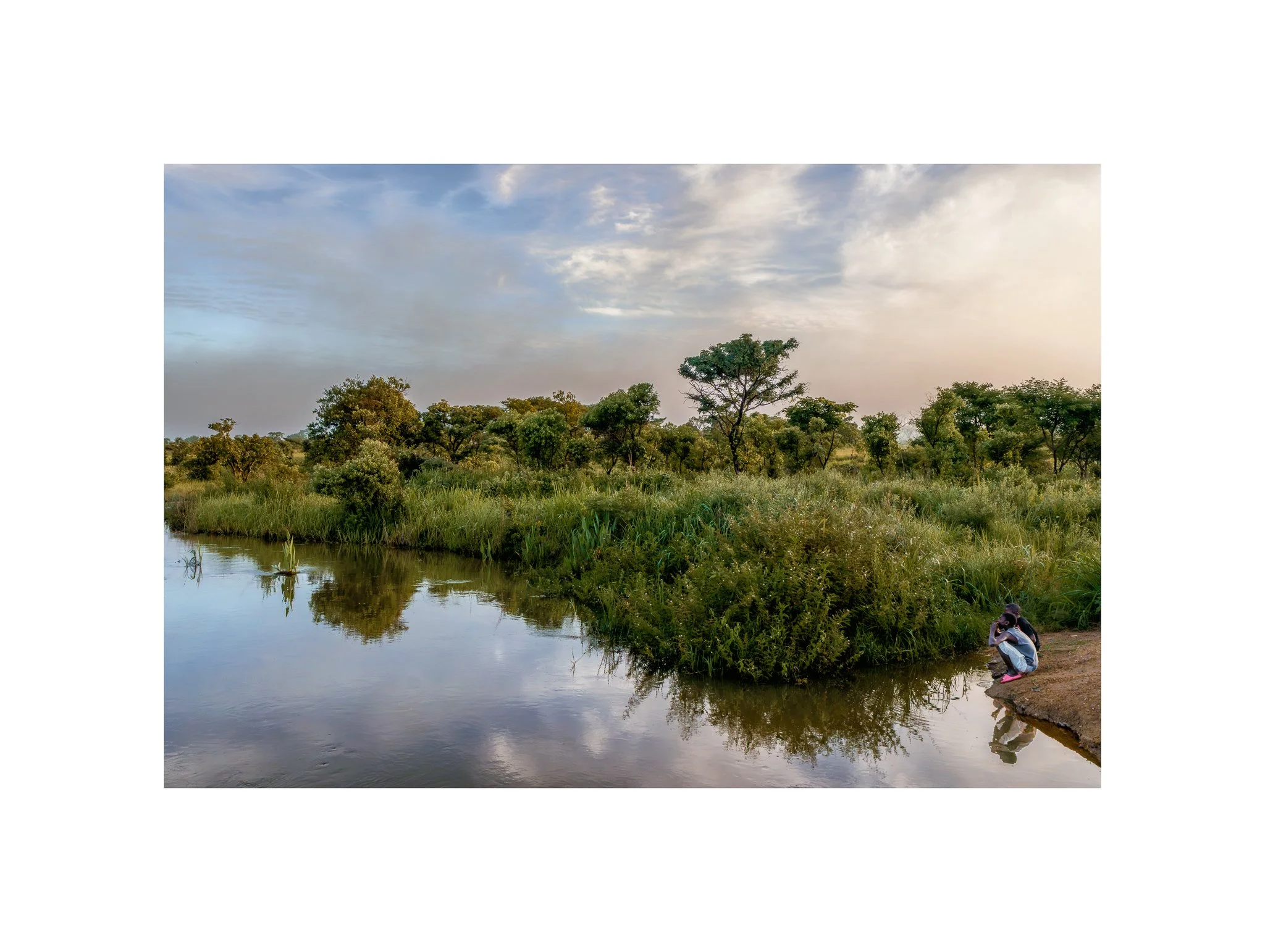 Angola - Cambau (Á Beira do Rio 28) (30x40)