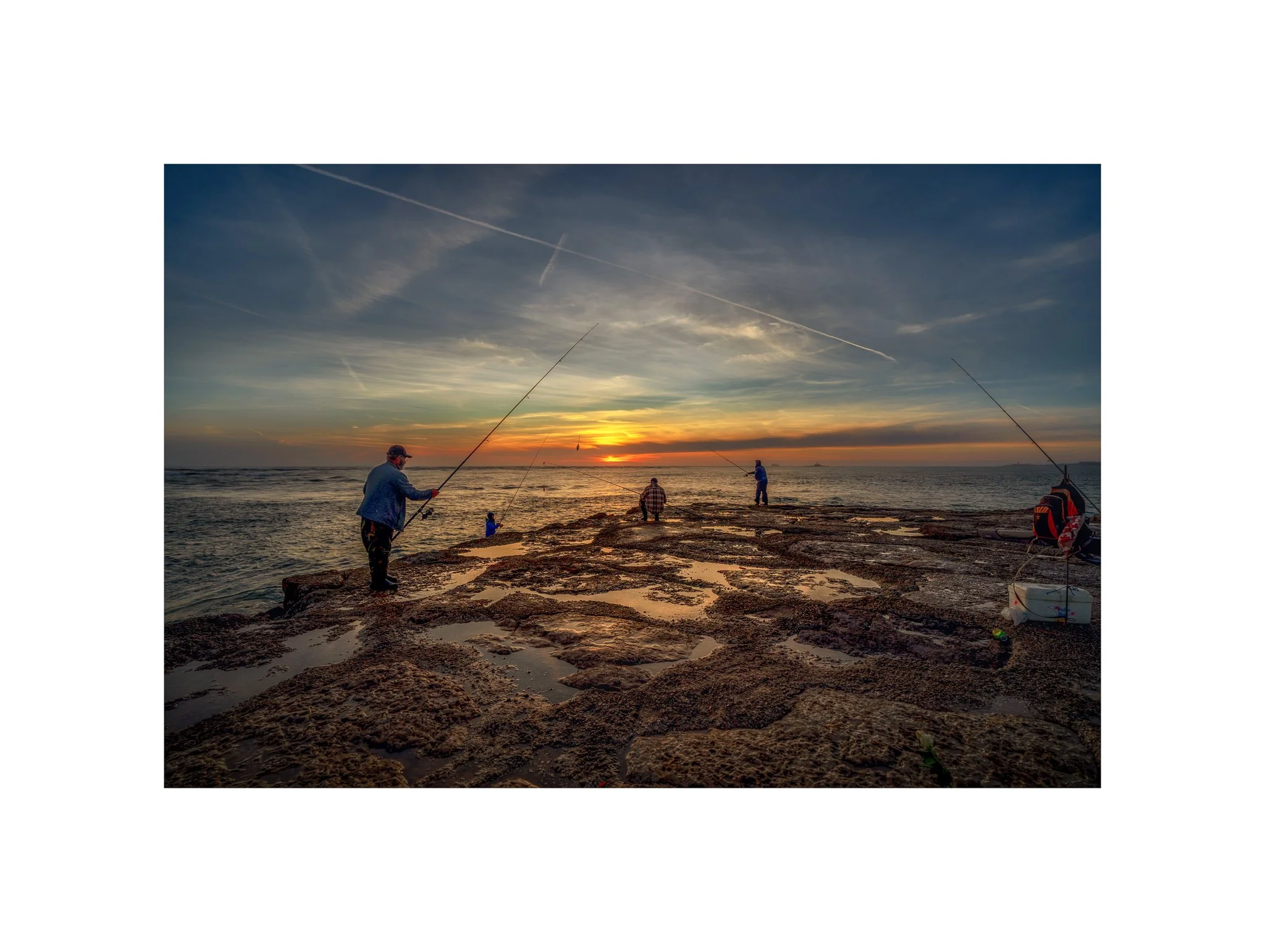 Costa da Caparica - (Pontão, Pescadores 1 35) (30x40)