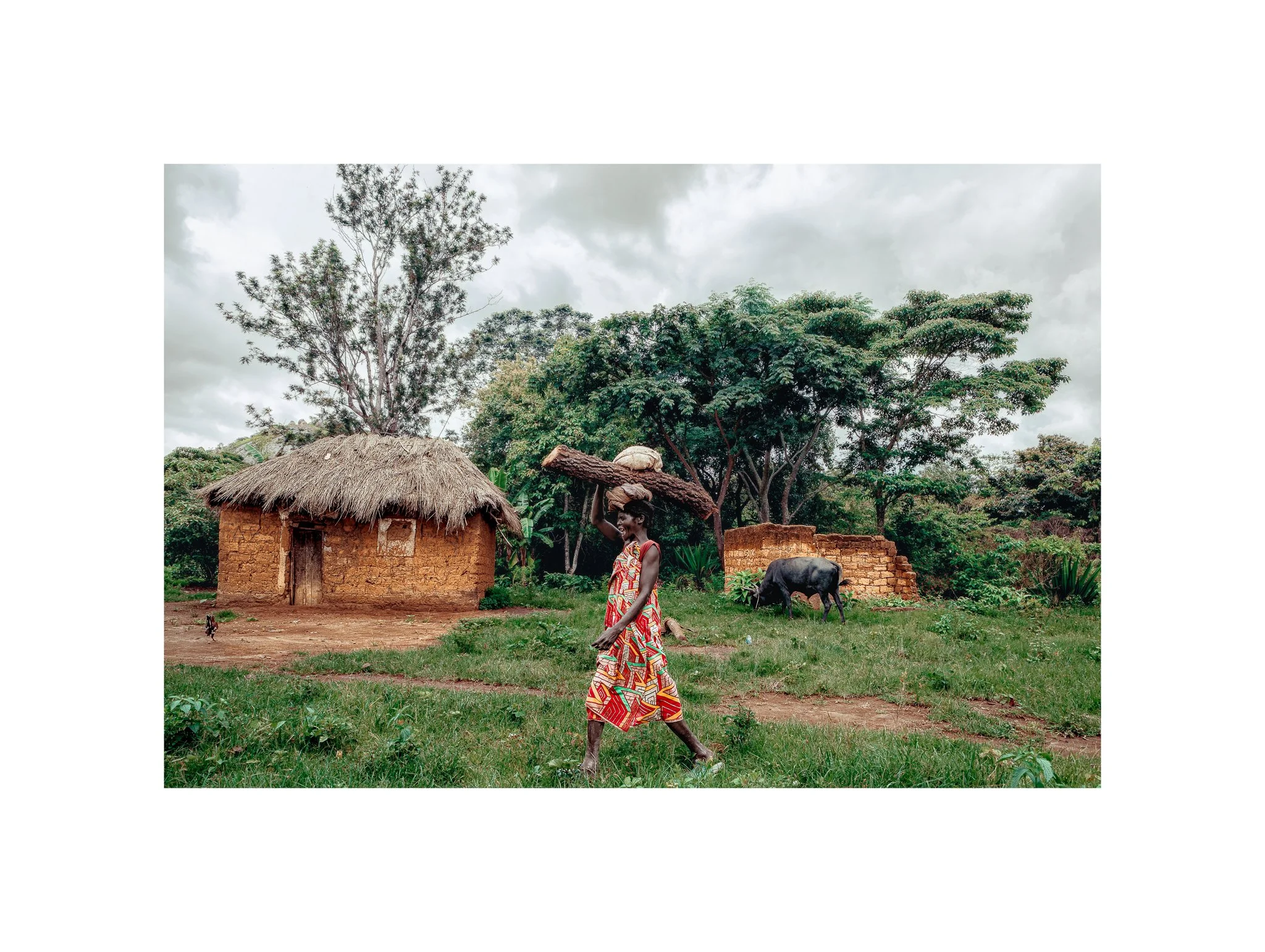 Angola - Engo (Mulher no Arimo 07 D) (30x40)