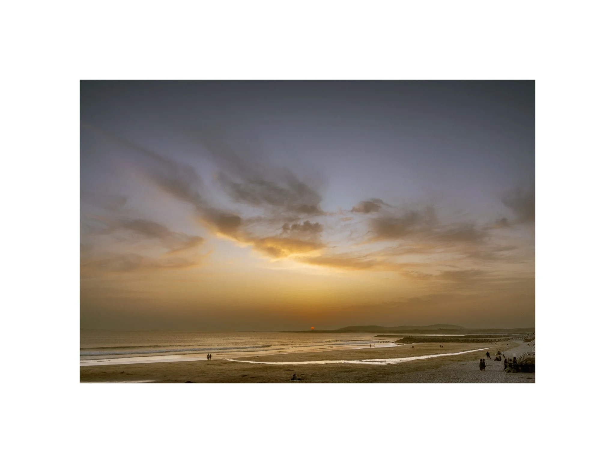 Costa da Caparica - (Praia, Céu 22) (30x40)