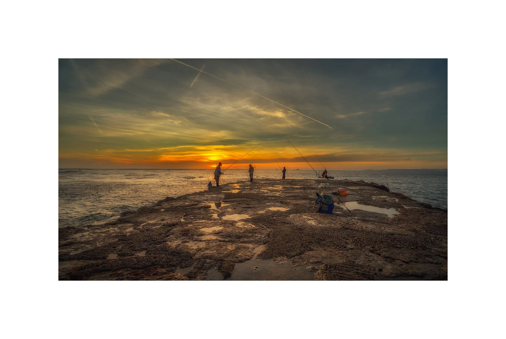 Costa da Caparica - (Pontão, Pescadores 34 A) (30x45)