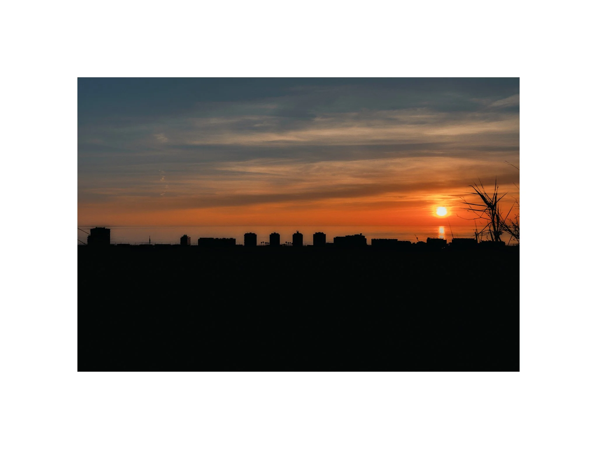 Costa da Caparica - (Silhueta 19) (30x40)