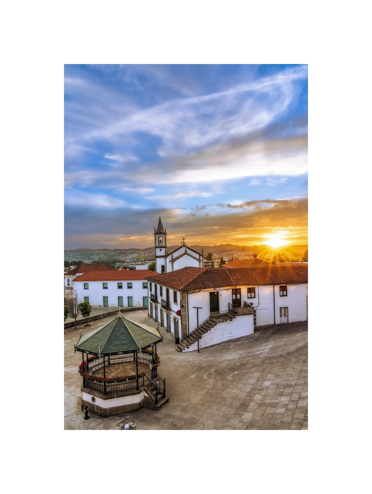 Felgueiras - (Largo, Pôr do Sol 21) (30x40)
