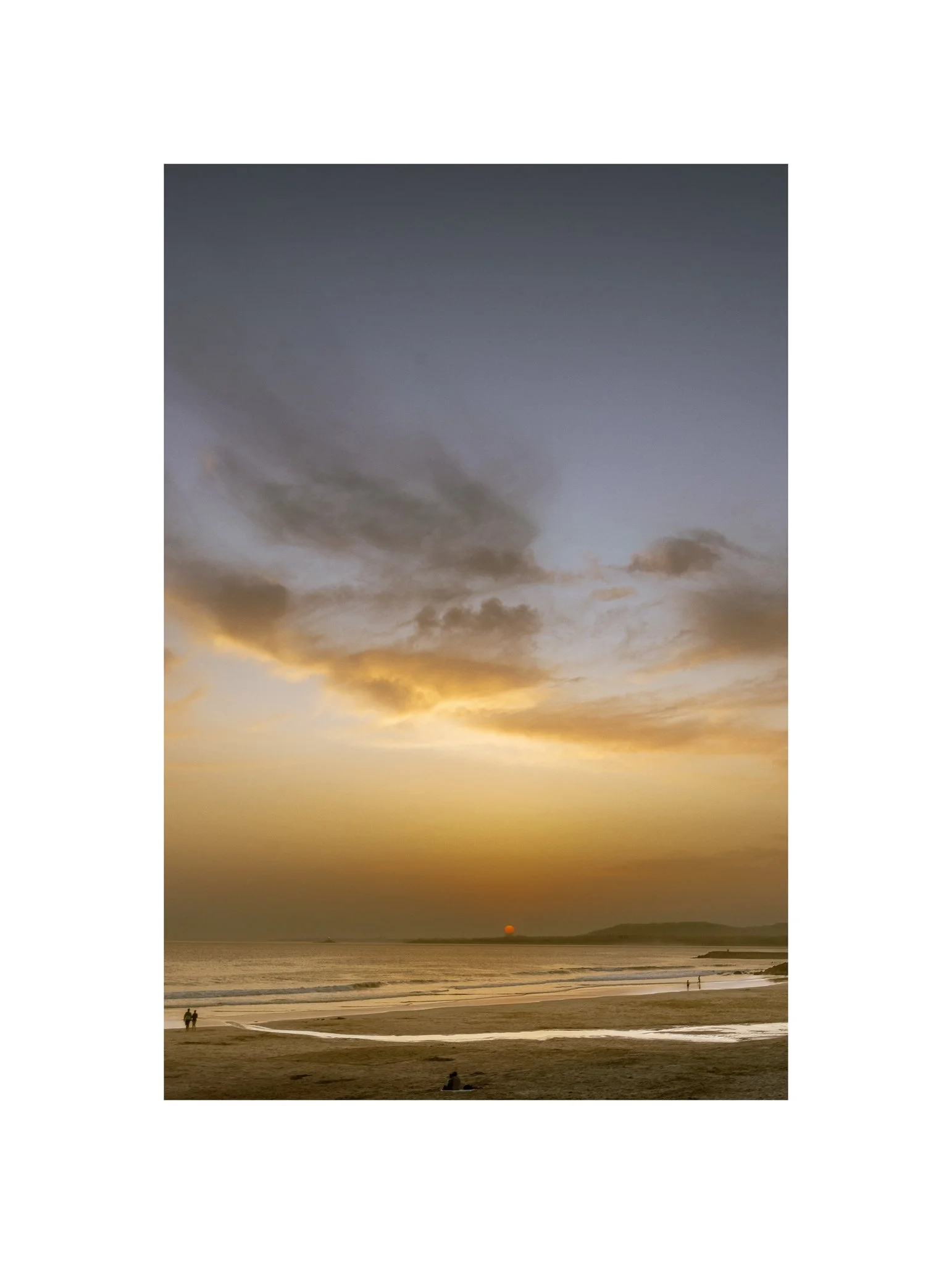 Costa da Caparica - (Praia, Céu 22 C) (30x40)