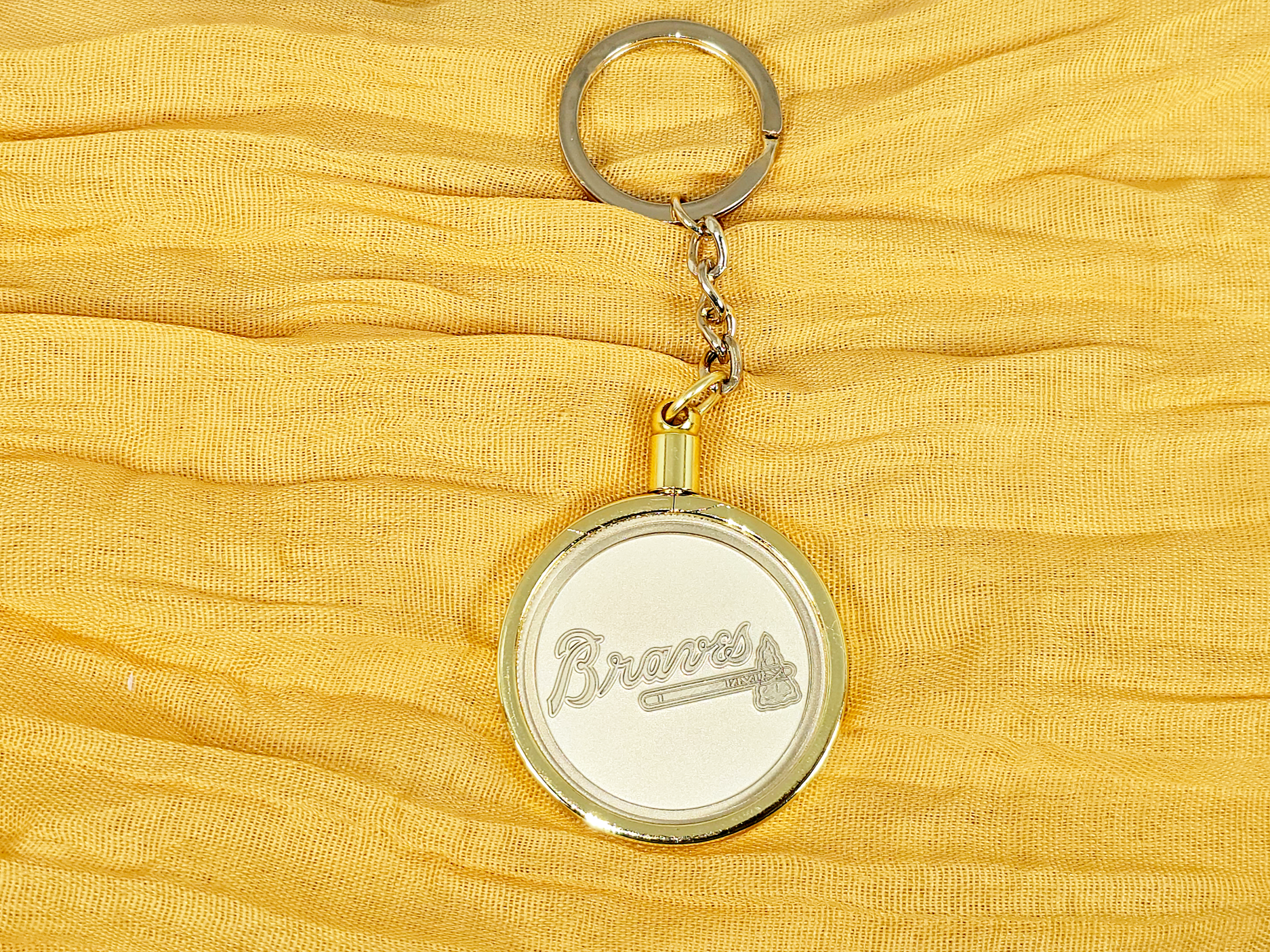 Atlanta Baseball Team - Brass Coin Collectible