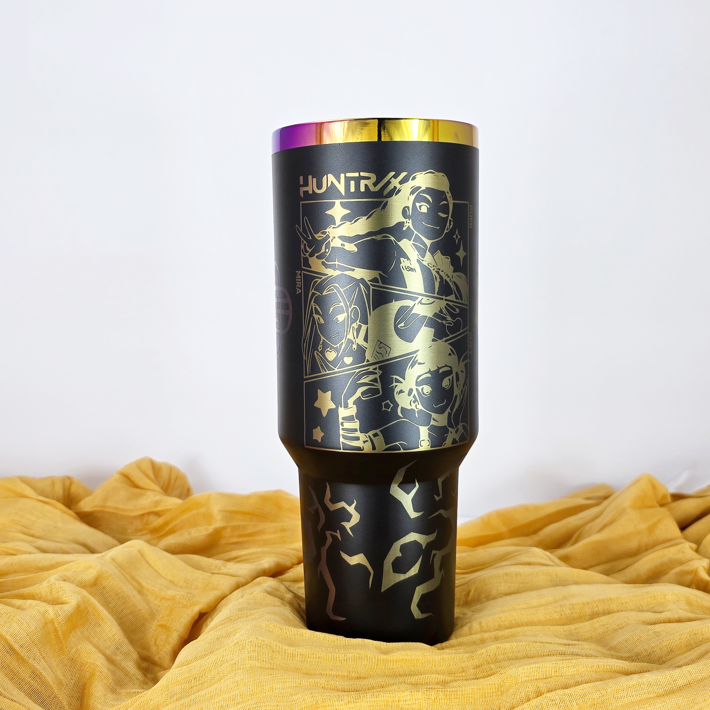 KPDH Rainbow Plated Tumbler - 40oz