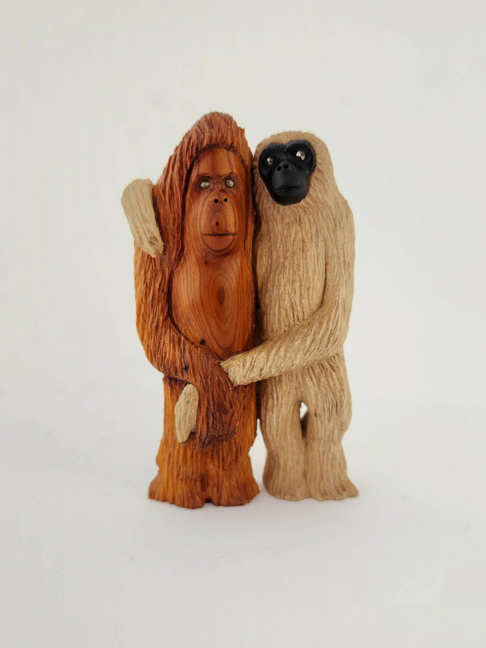 The OGs.  Yew, holly , ebony, sterling silver, marcasite, 2024